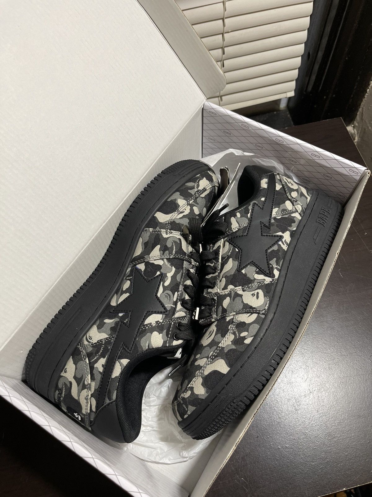 Bape × Comme des Garcons Bapesta Low Comme Des Garcons Size US 11 / EU 44 - 20 Thumbnail