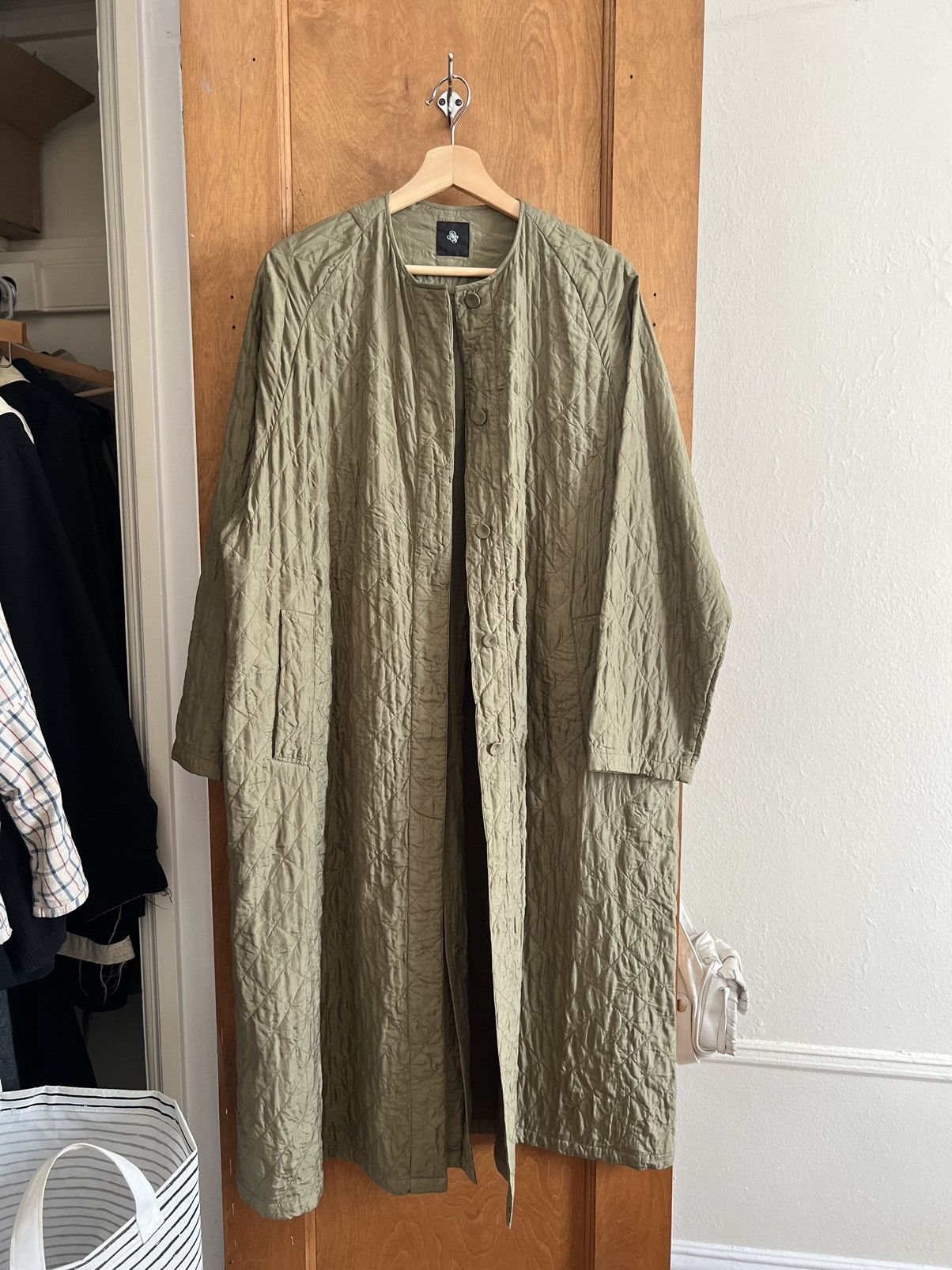 Japanese Brand Maison De Soil Japan Raw Silk Coat Size S / US 4 / IT 40 - 2 Thumbnail