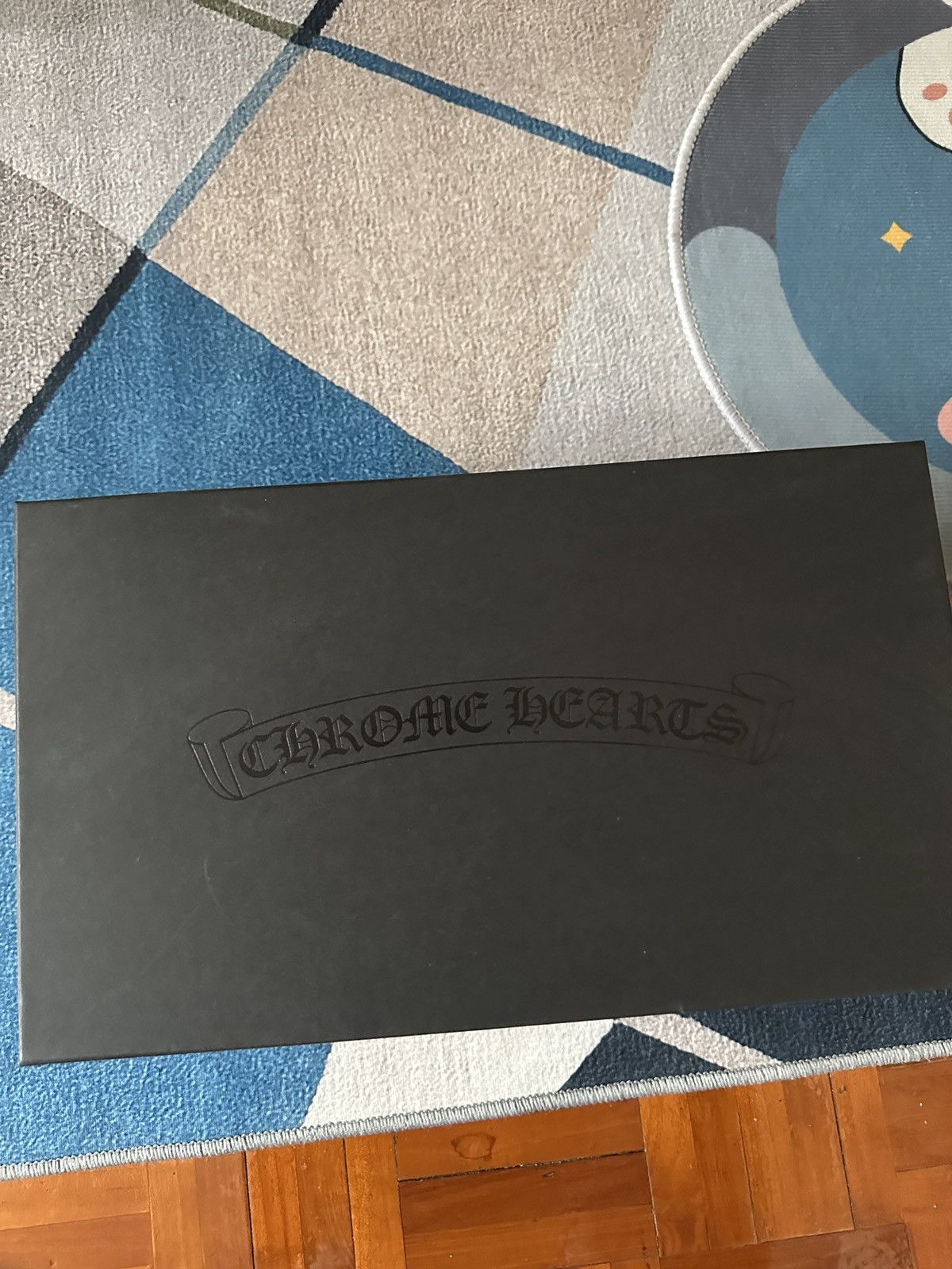 Chrome Hearts Chrome Hearts black leather dagger slips on Size US 10 / EU 43 - 11 Thumbnail