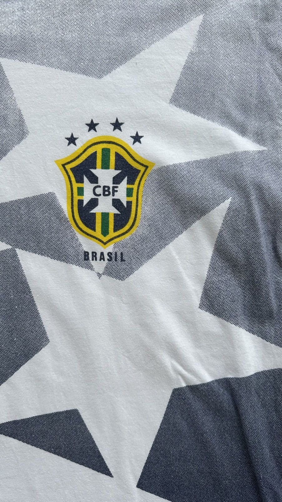 Umbro VINTAGE UMBRO BRAZIL FULLPRINT TEE Size US L / EU 52-54 / 3 - 2 Thumbnail