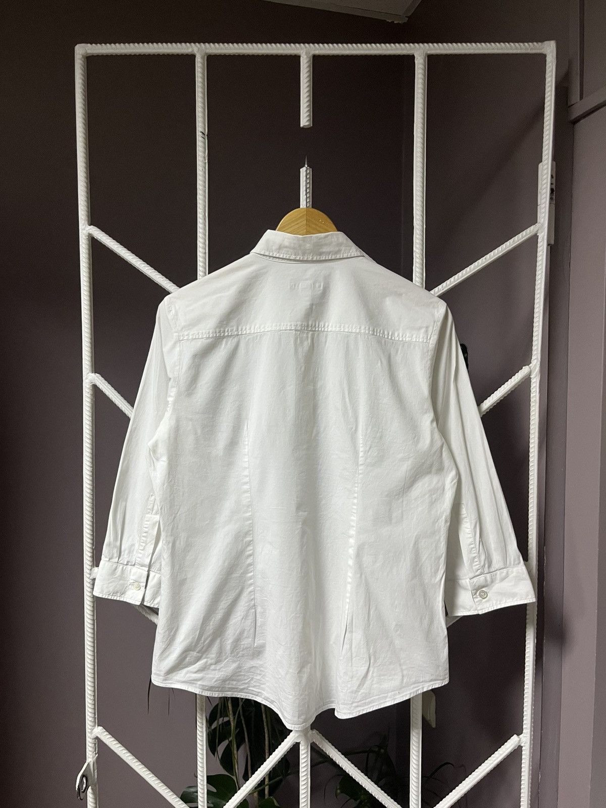 Burberry Burberry Brit Classic White Button Up Shirt Size XL / US 12-14 / IT 48-50 - 6 Thumbnail