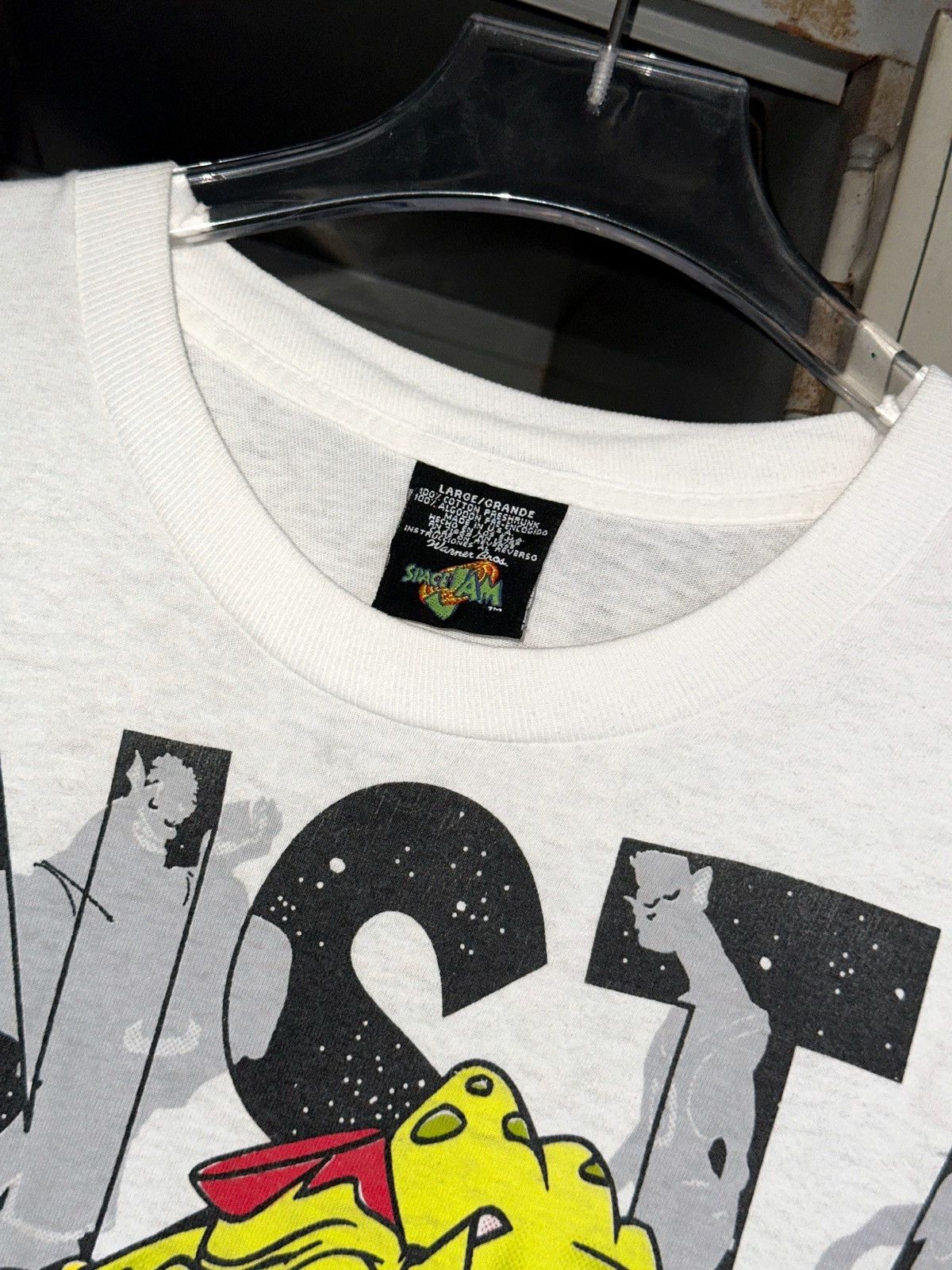 Cartoon Network × Disney × Vintage VINTAGE 1996 SPACE JAME MONSTAR | BANG Size US XL / EU 56 / 4 - 4 Thumbnail