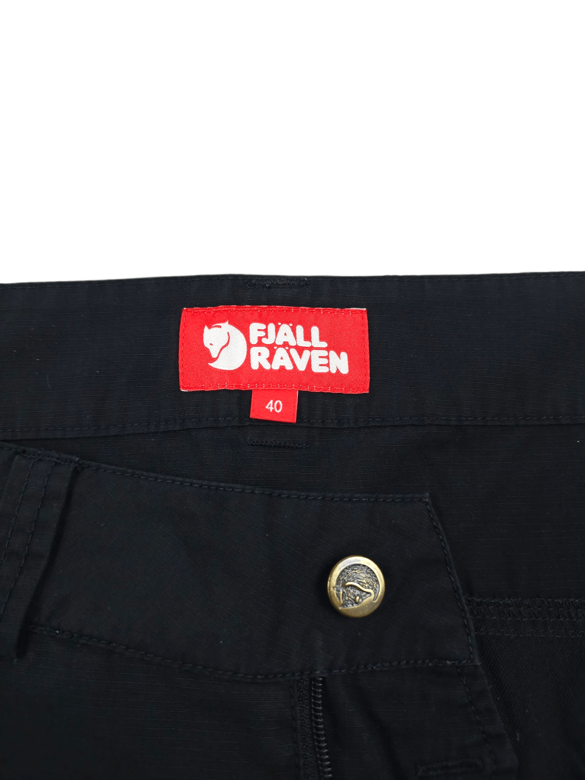 Fjallraven 💎 Fjallraven G-1000 Black Cargo Utility Outdoor Pants Large Size US 34 / EU 50 - 7 Thumbnail