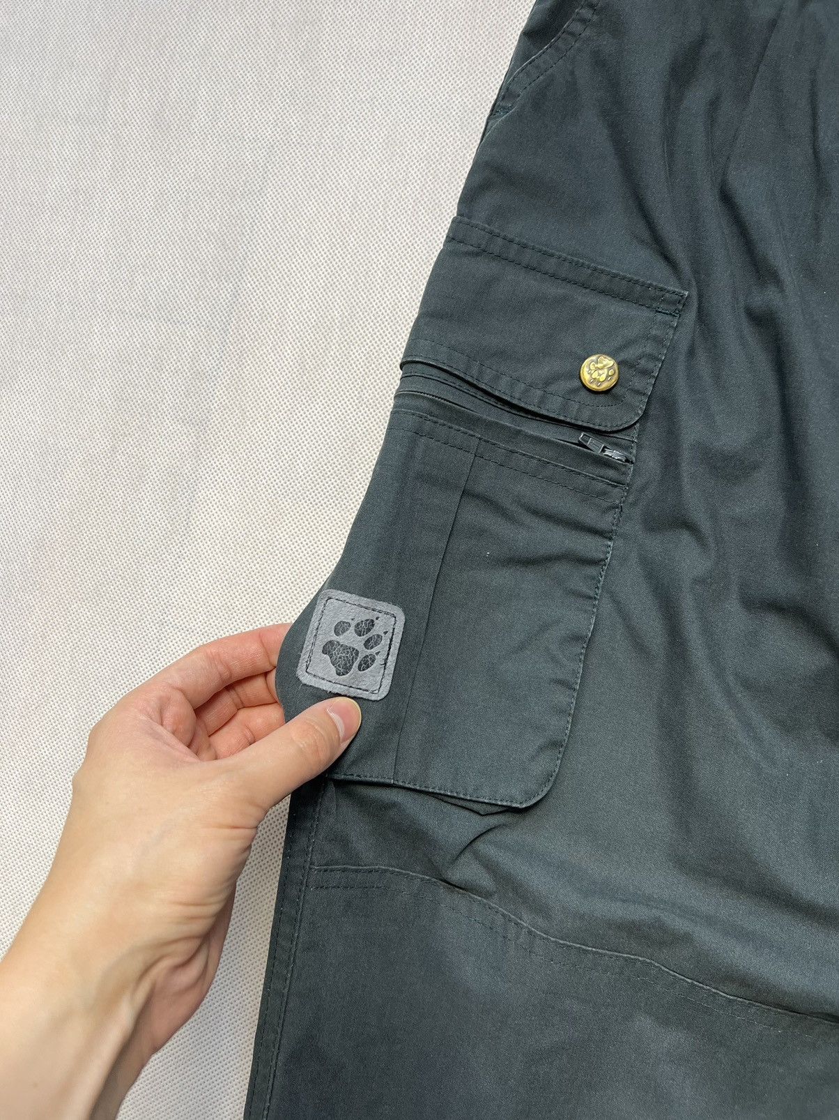 Jack Wolfskin × Vintage Cargo Pants Jack Wolfskin vintage 80’s 90’s Size US 32 / EU 48 - 2 Thumbnail