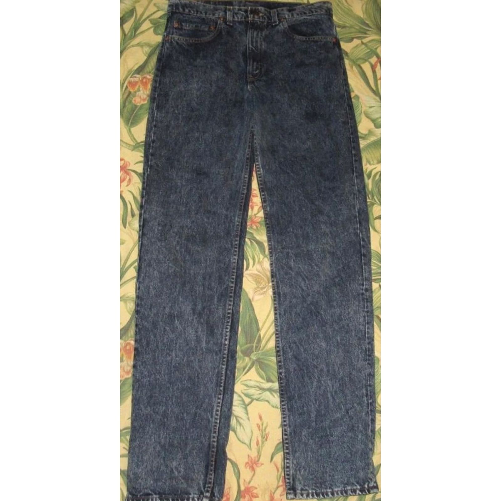 Levi's VINTAGE LEVIS 505 Denim Jeans 80s Made In USA Blue Womens 33 x 36 Size 27" / US 4 / IT 40 - 3 Thumbnail