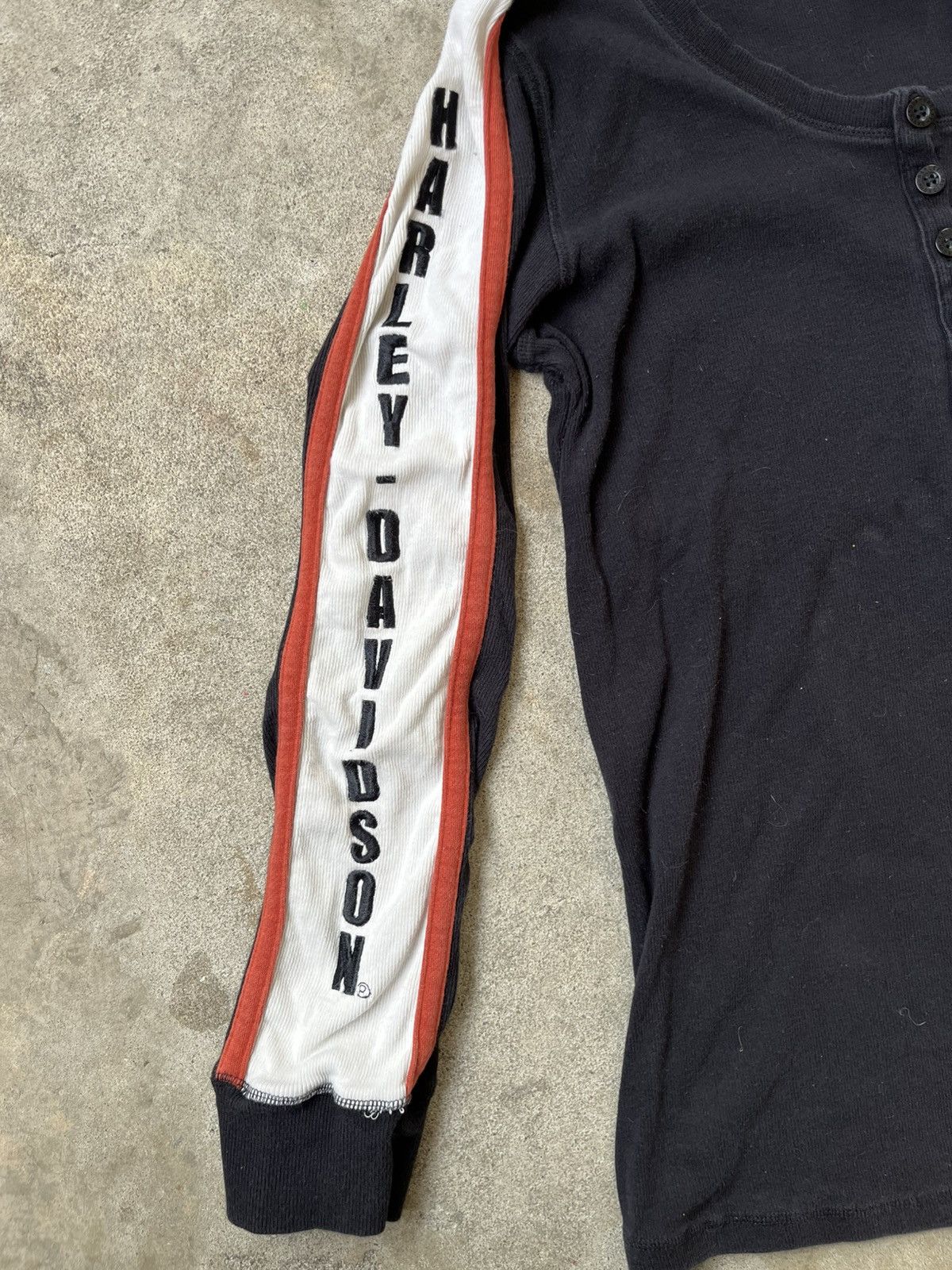 Harley Davidson Y2K Harley Davidson Embroidered Longsleeve Size M / US 6-8 / IT 42-44 - 2 Thumbnail