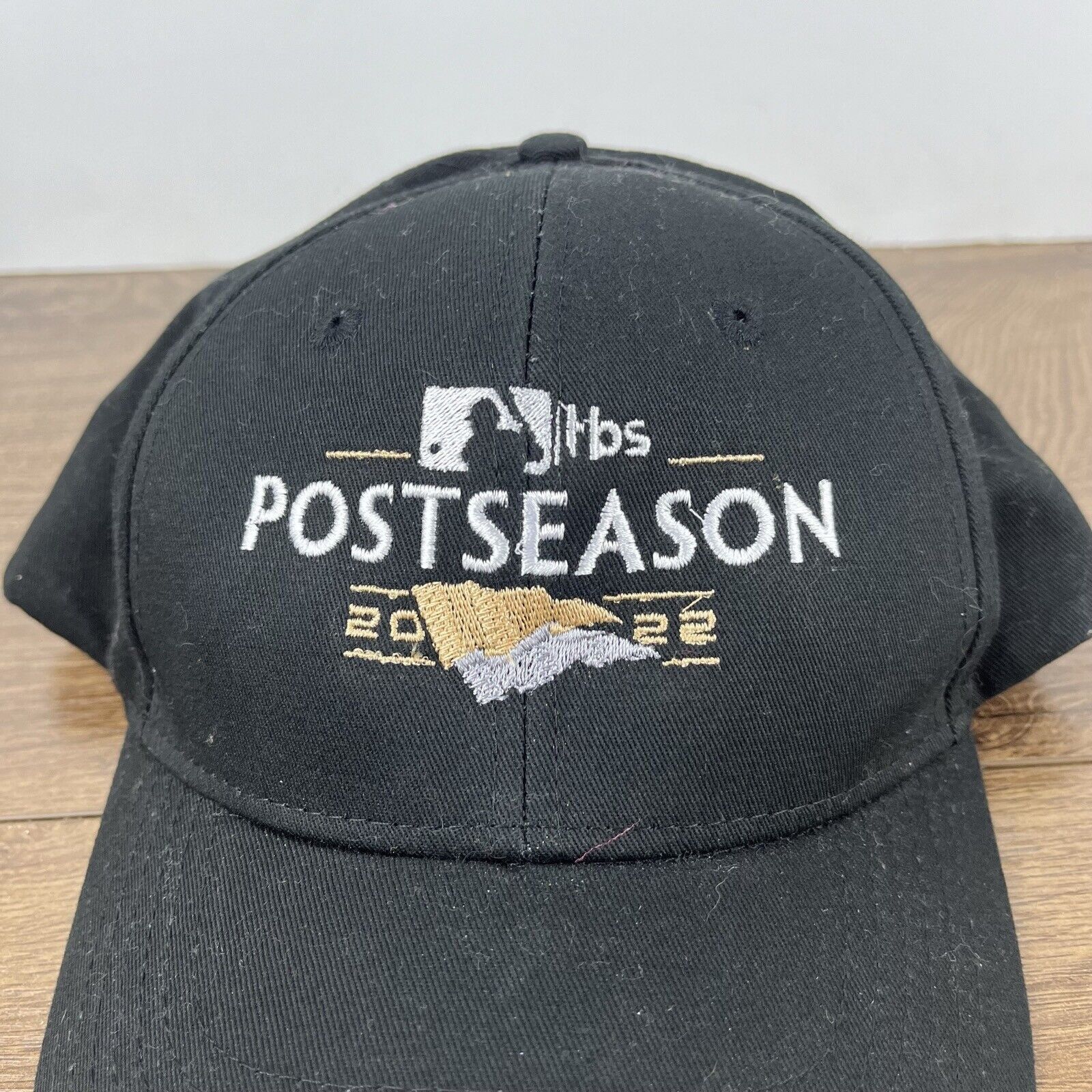 Other 2022 MLB Postseason Hat TBS Hat Black Adjustable Hat Black A Size ONE SIZE - 7 Thumbnail