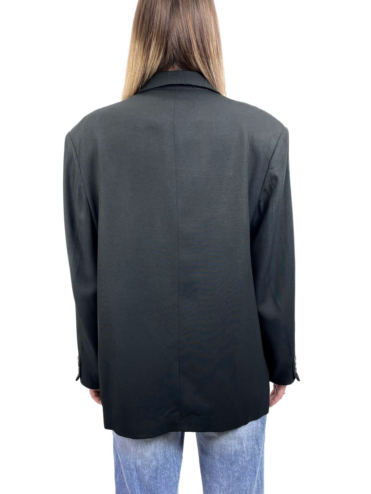 Yohji Yamamoto Vintage Yohji Yamamoto Archive Silk Blend Blazer – Size M Size M / US 6-8 / IT 42-44 - 11 Thumbnail