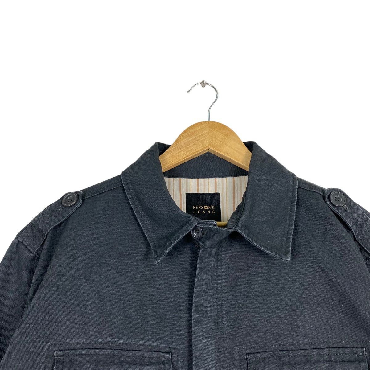 Japanese Brand Person Jeans Multipocket Jacket Size US M / EU 48-50 / 2 - 4 Thumbnail