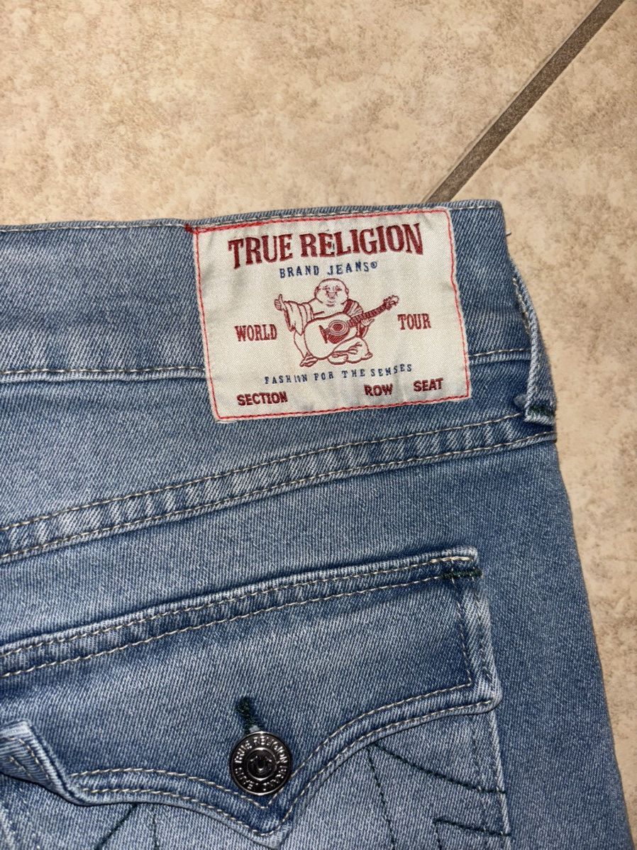 True Religion True Religion Y2K Distressed Jeans Straight Size 36 Size US 36 / EU 52 - 6 Thumbnail