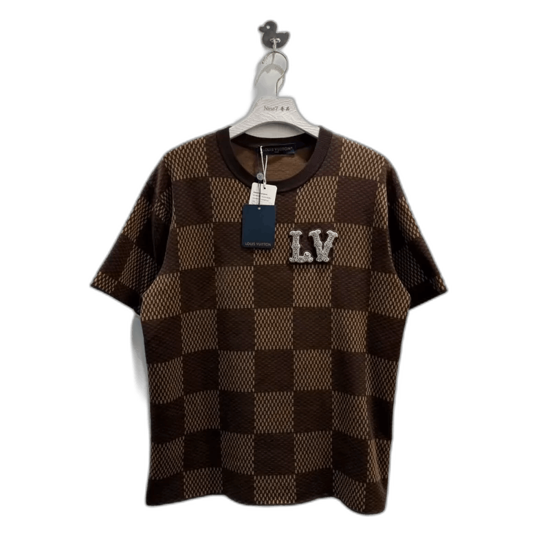 Louis Vuitton LV Louis Vuitton Logo Short Sleeve Shirt-yf Size US L / EU 52-54 / 3 - 1 Thumbnail