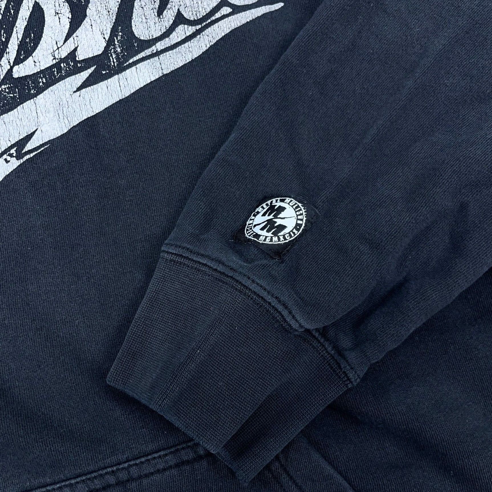 Metal Mulisha VINTAGE Metal Mulisha Hoodie Men XL Black Pullover Sweatshirt Skull Punk Y2K Goth Fall Winter Mens Size US XL / EU 56 / 4 - 3 Thumbnail
