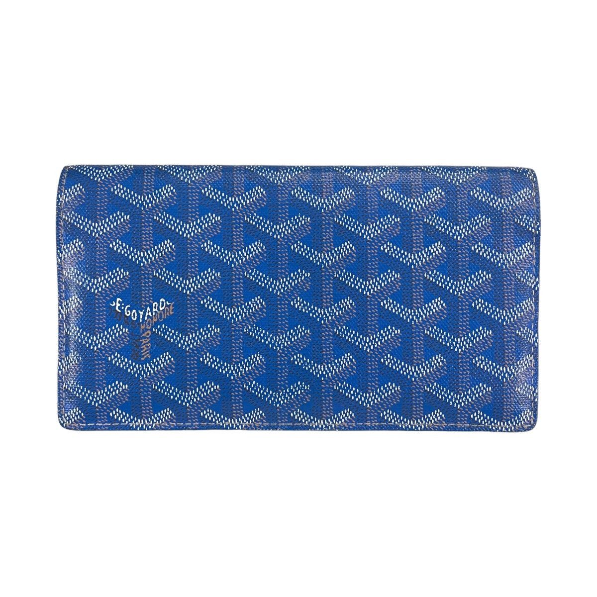 image of Goyard Richelieu Long Wallet in Blue, Women's