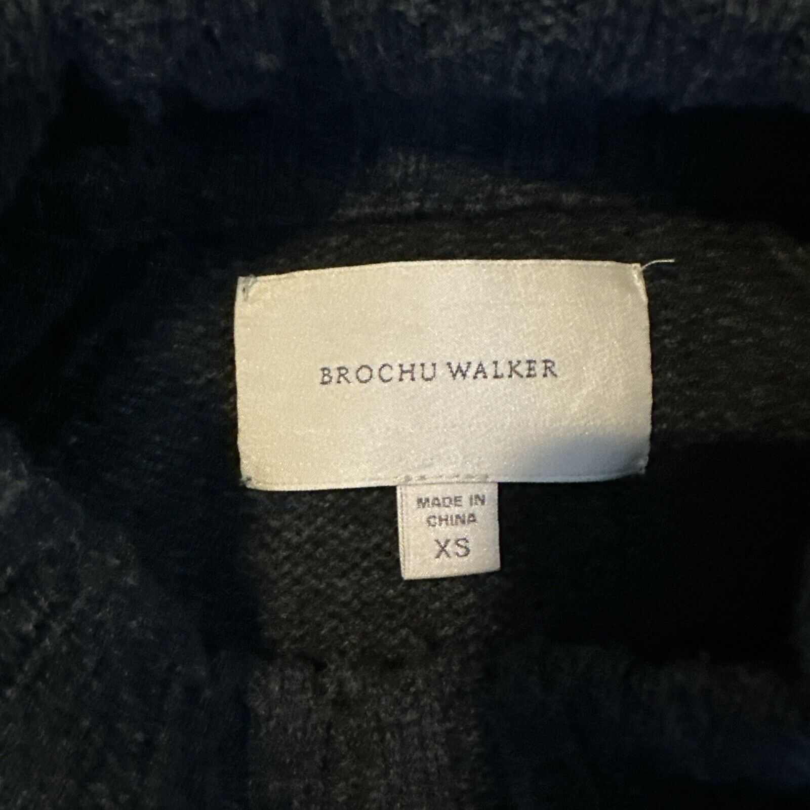 Brochu Walker Brochu Walker Cashmere Wool Layered-Look Sweater - Gray - XS Size XS / US 0-2 / IT 36-38 - 6 Thumbnail