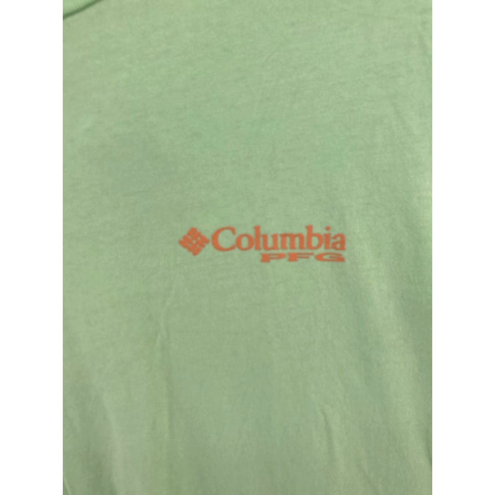 Vintage VINTAGE? No. Columbia PFG Mens TShirt XL Green Spellout Outdoor Fishing Size US XL / EU 56 / 4 - 4 Thumbnail
