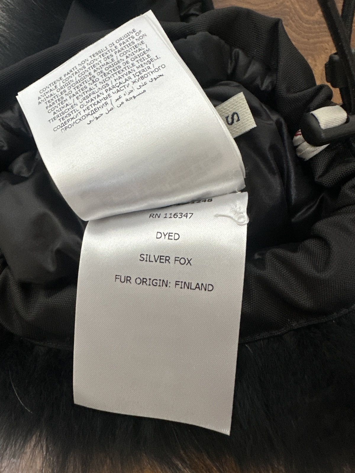 Moncler × Moncler Grenoble RARE Silver Fox Ski Gloves Size ONE SIZE - 4 Thumbnail