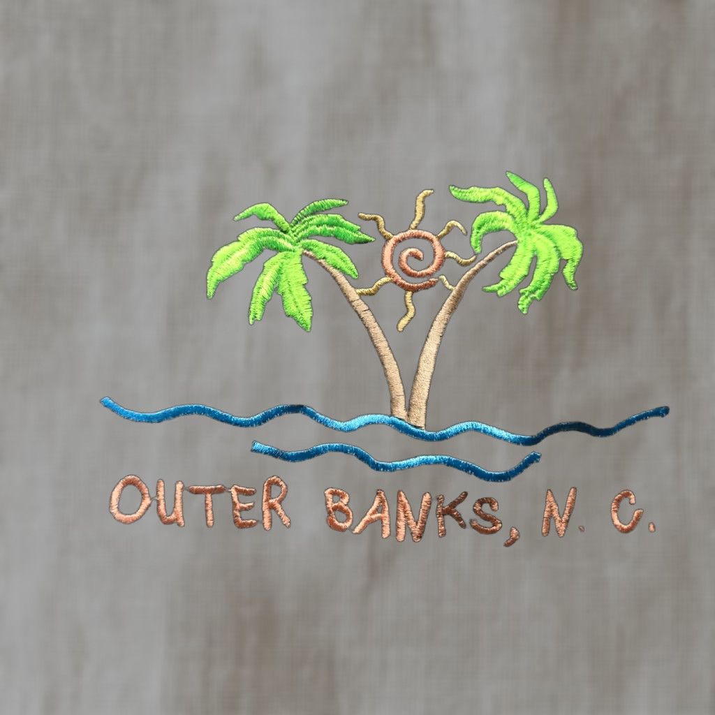 Gildan Gildan Shirt Adult Large Gray OBX Outer Banks Logo Graphic Short Sleeve Mens Size US L / EU 52-54 / 3 - 1 Thumbnail