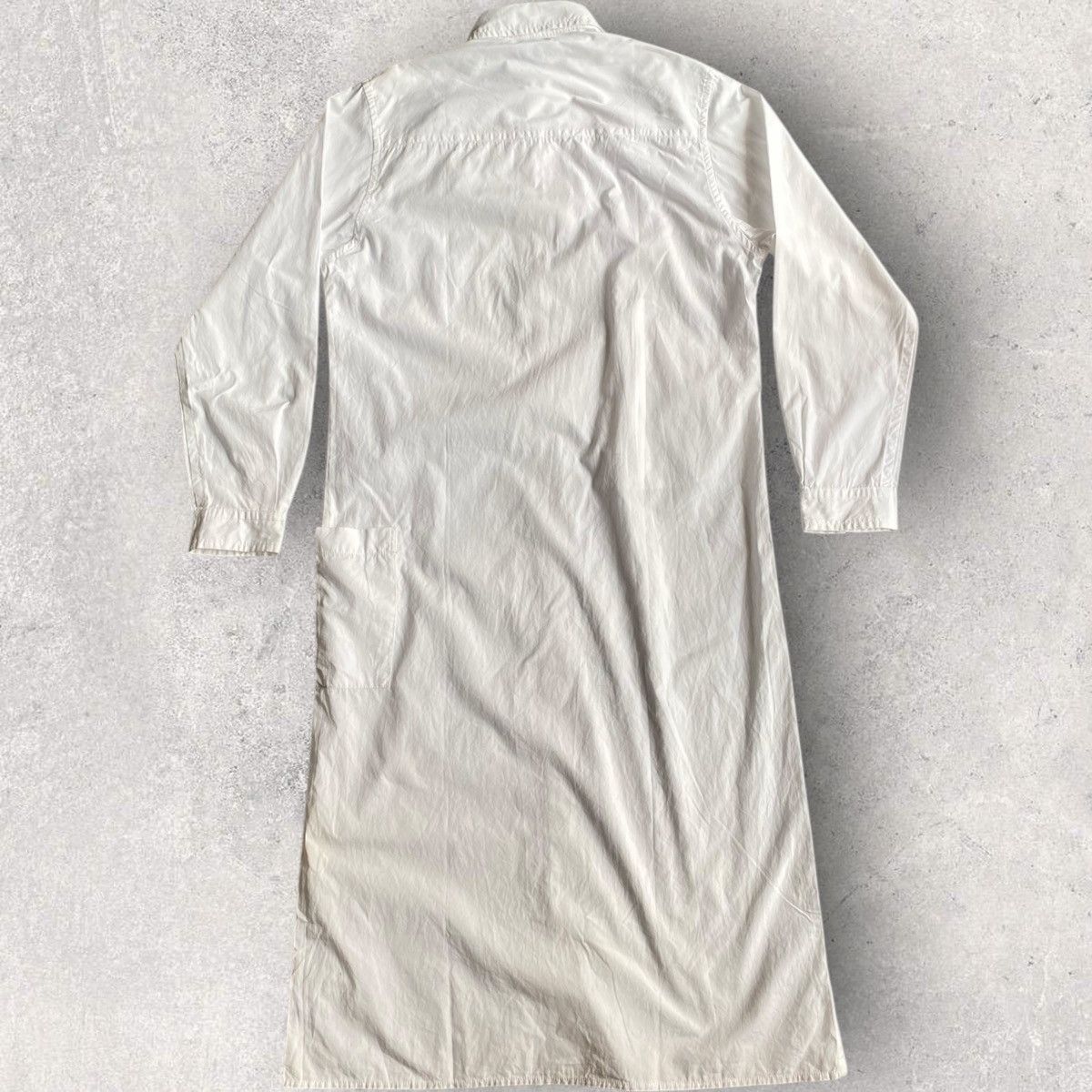 Yohji Yamamoto SS19 Long Shirt With Pockets Size US S / EU 44-46 / 1 - 4 Thumbnail