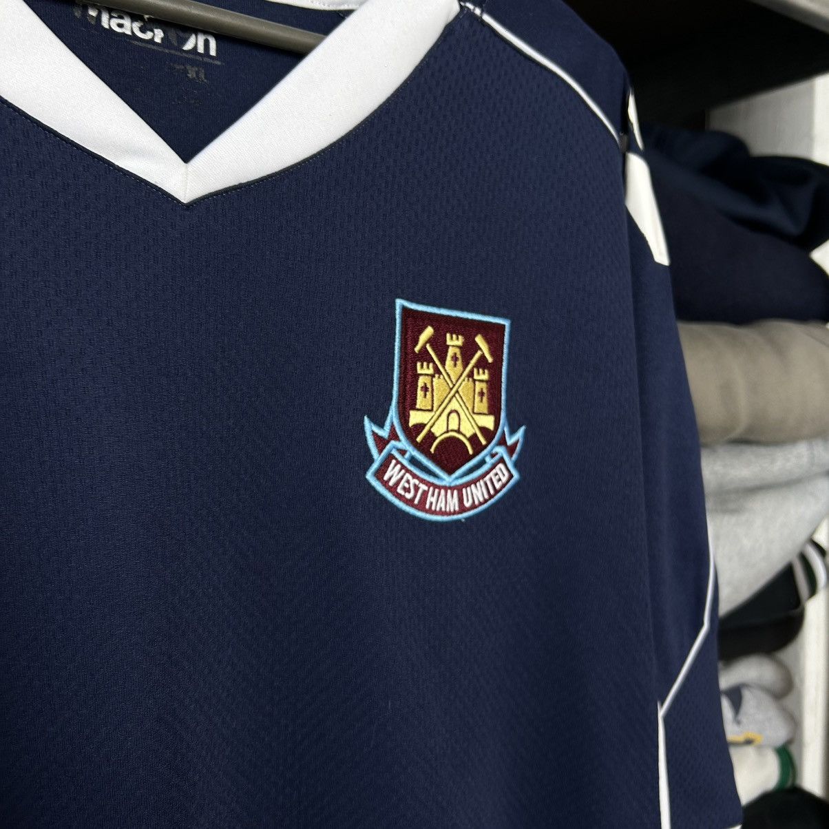 Macron Vintage Macron Westham United 2000’s soccer jersey size XXL Size US XXL / EU 58 / 5 - 4 Thumbnail