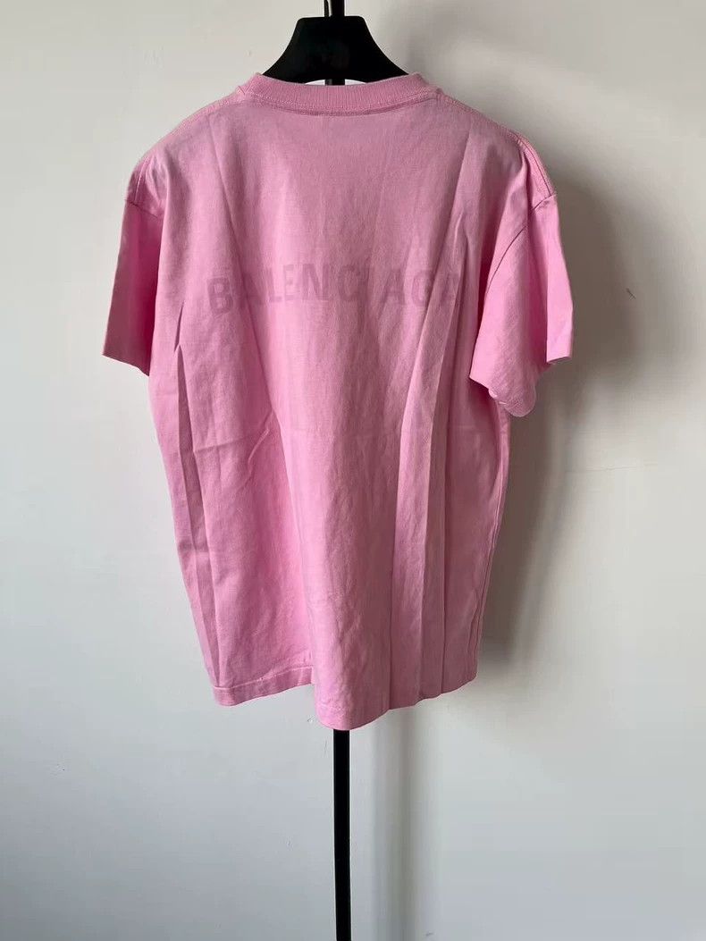 Balenciaga Balenciaga Vintage Plain Short Sleeve Drop Shoulder T-Shir Size M / US 6-8 / IT 42-44 - 2 Thumbnail