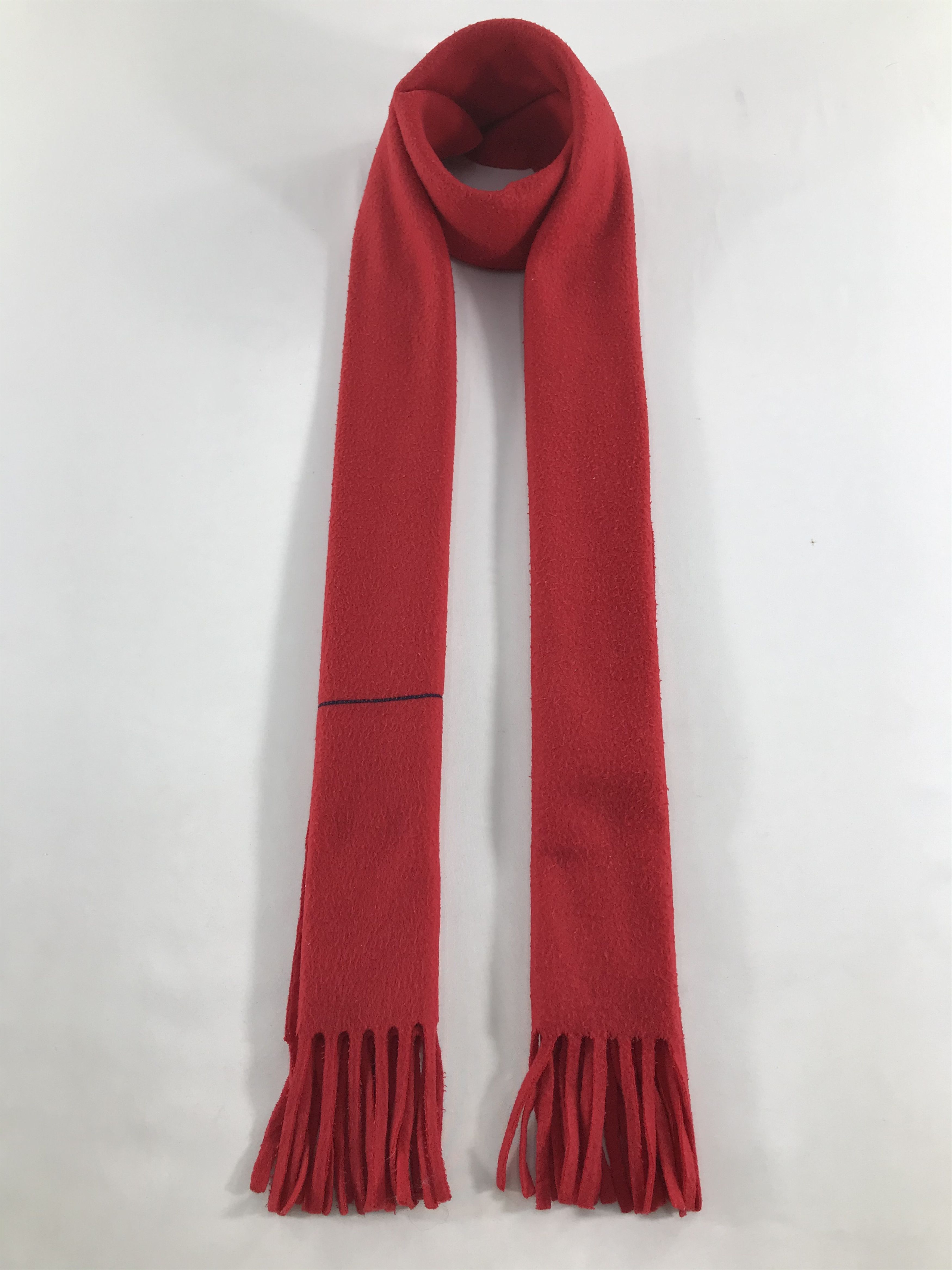 Takeo Kikuchi Takeo Kikuchi Red Scarf Muffler Neck Wrap V490 Size ONE SIZE - 1 Thumbnail