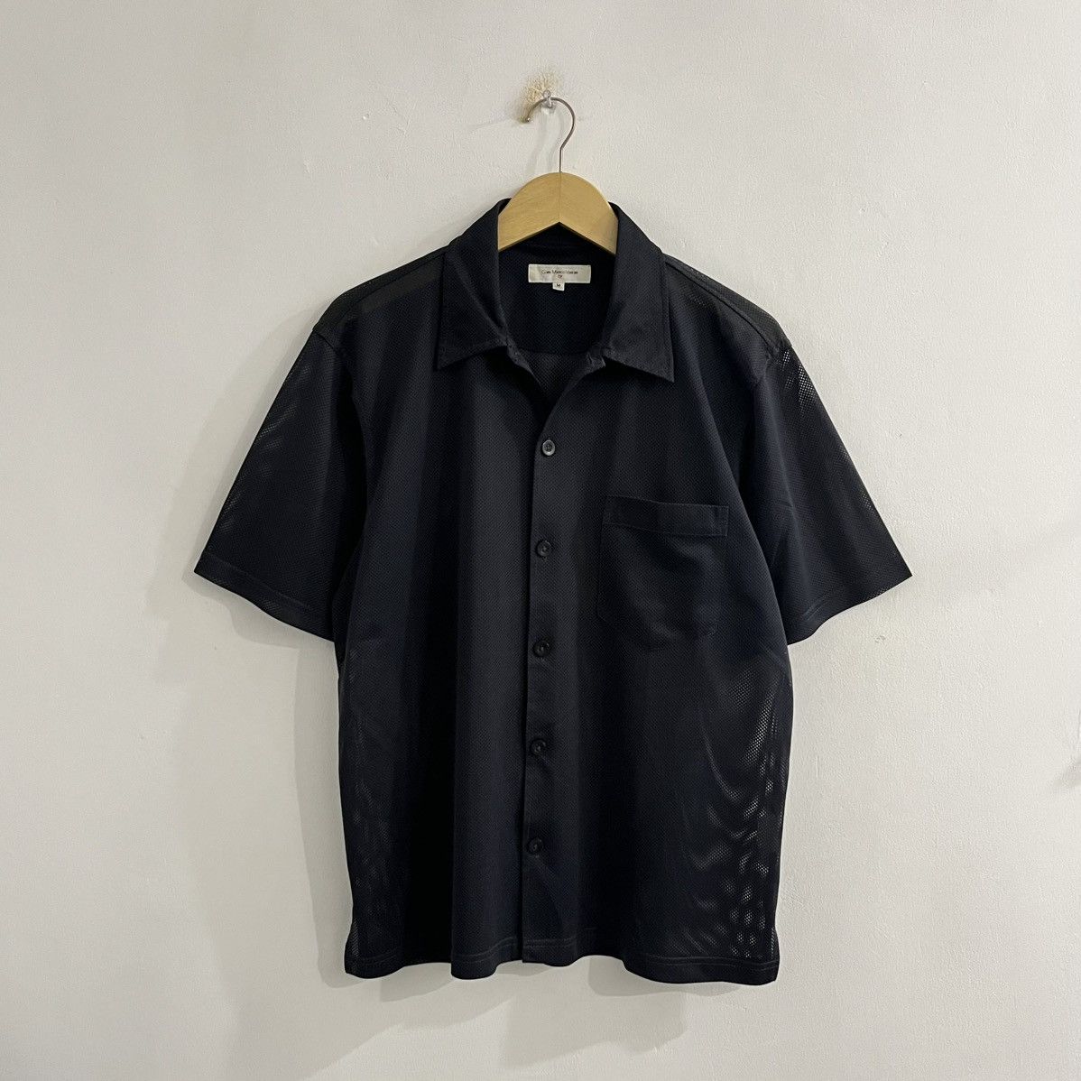 Japanese Brand Unique Mesh Shirt From Gian Marco Venturi Size US M / EU 48-50 / 2 - 1 Thumbnail