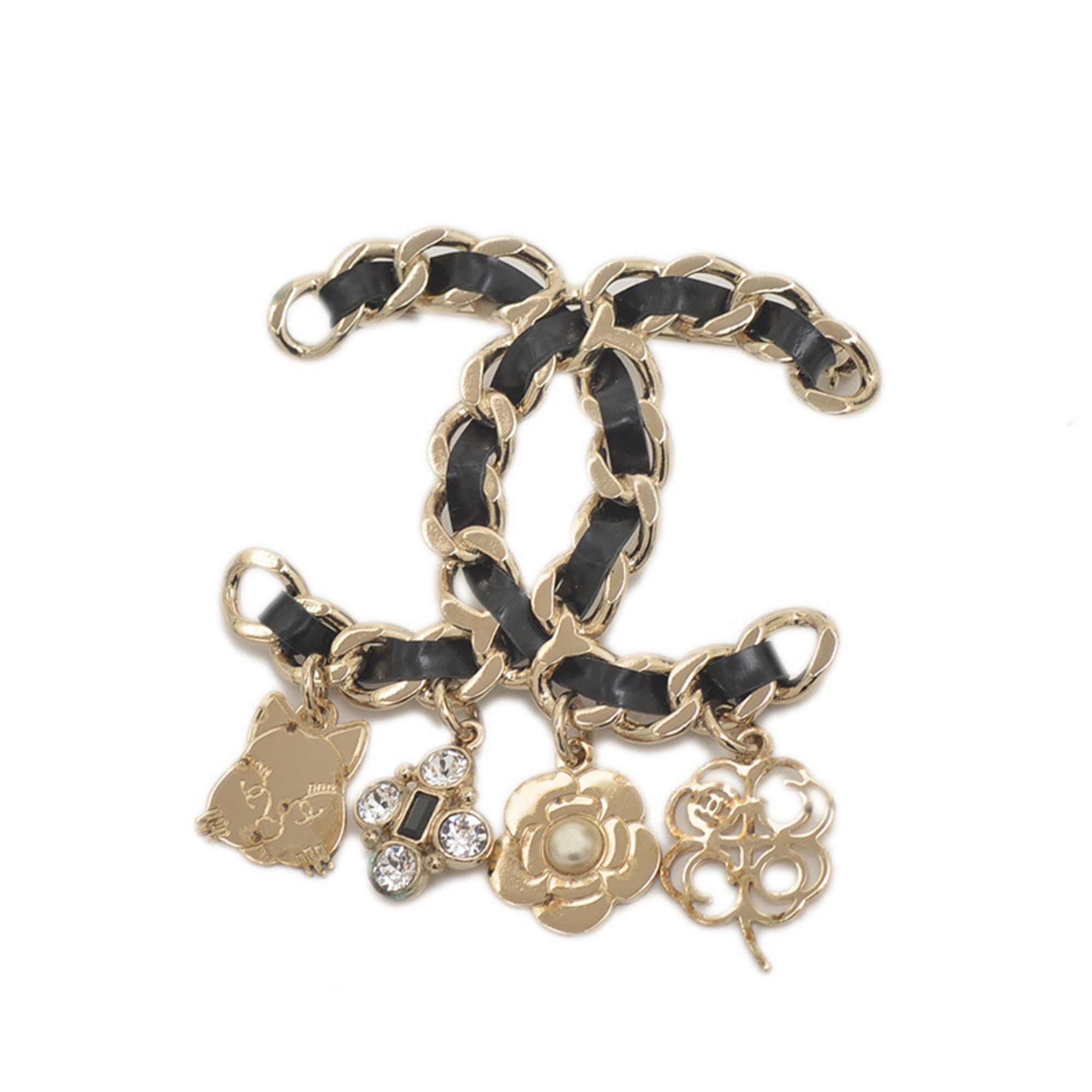 Chanel Chanel Coco Mark brooch Size ONE SIZE - 1 Thumbnail