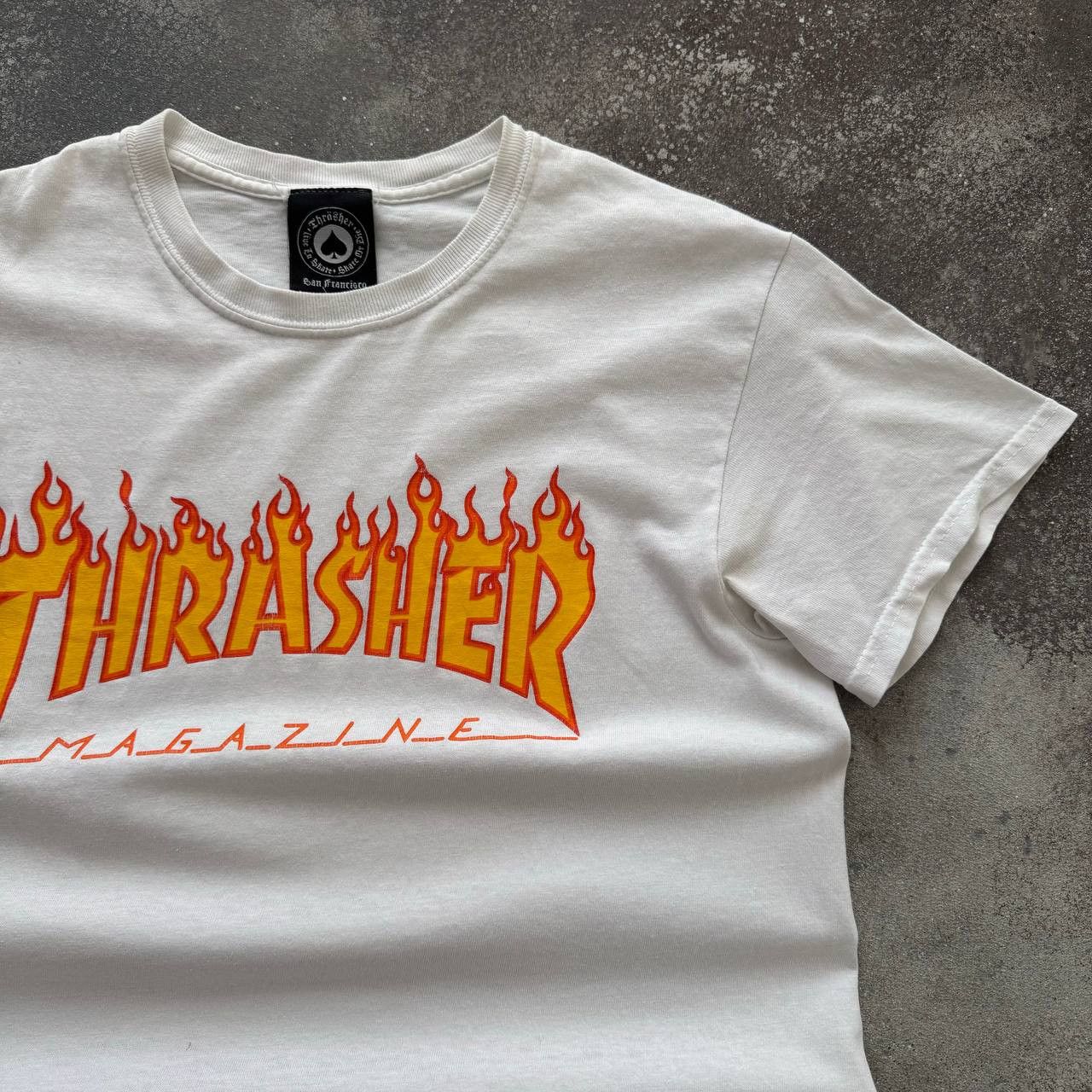Thrasher Thrasher Vintage Big Flame Logo T-Shirt Size US S / EU 44-46 / 1 - 4 Thumbnail