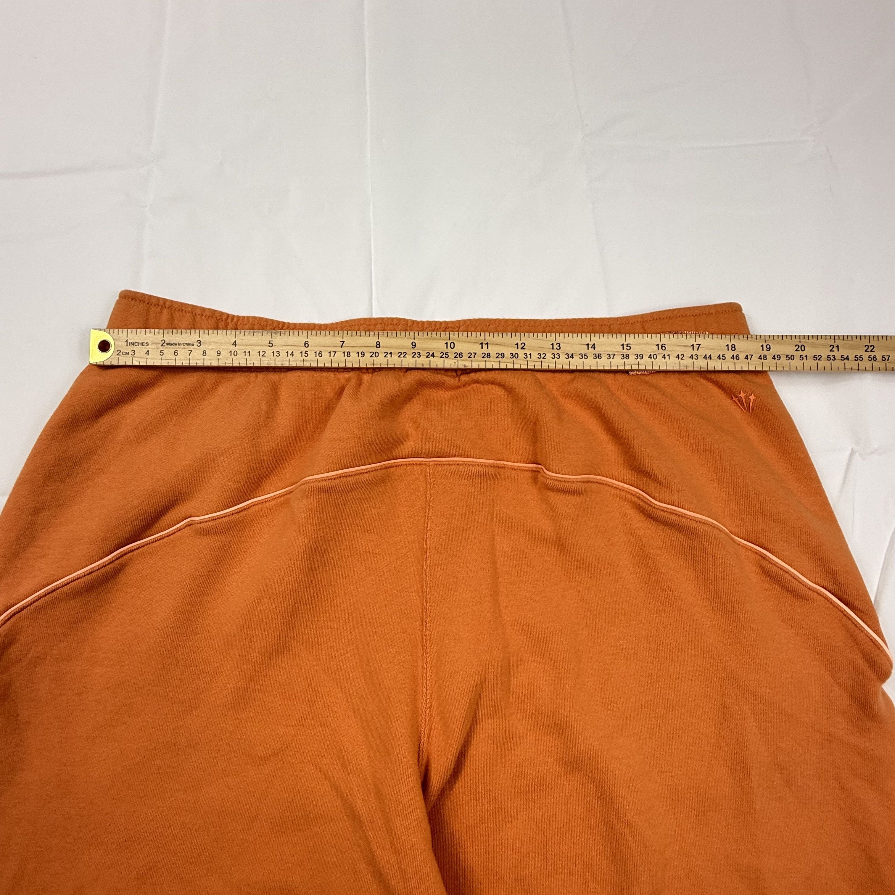 NOCTA × Nike Nike NOCTA Sunset Sweatpants Orange Wide Leg Fleece Joggers Size US 43 - 7 Thumbnail