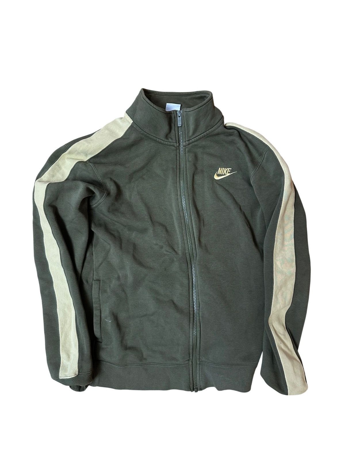 Nike Nike Vintage green zip hoodie Size US S / EU 44-46 / 1 - 1 Thumbnail