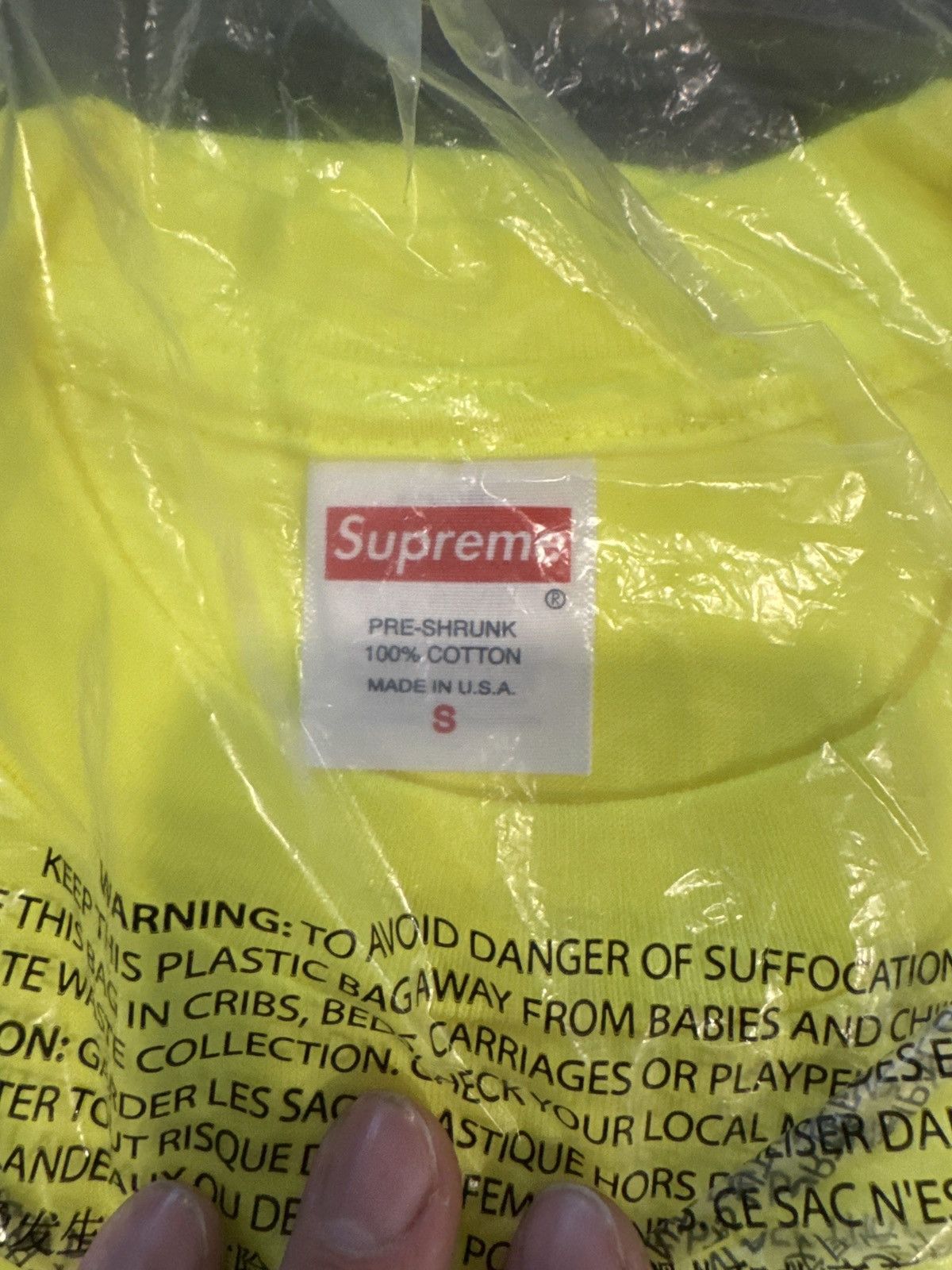 Supreme Supreme Standard Tee - BRAND NEW! Size Small Size US S / EU 44-46 / 1 - 3 Thumbnail