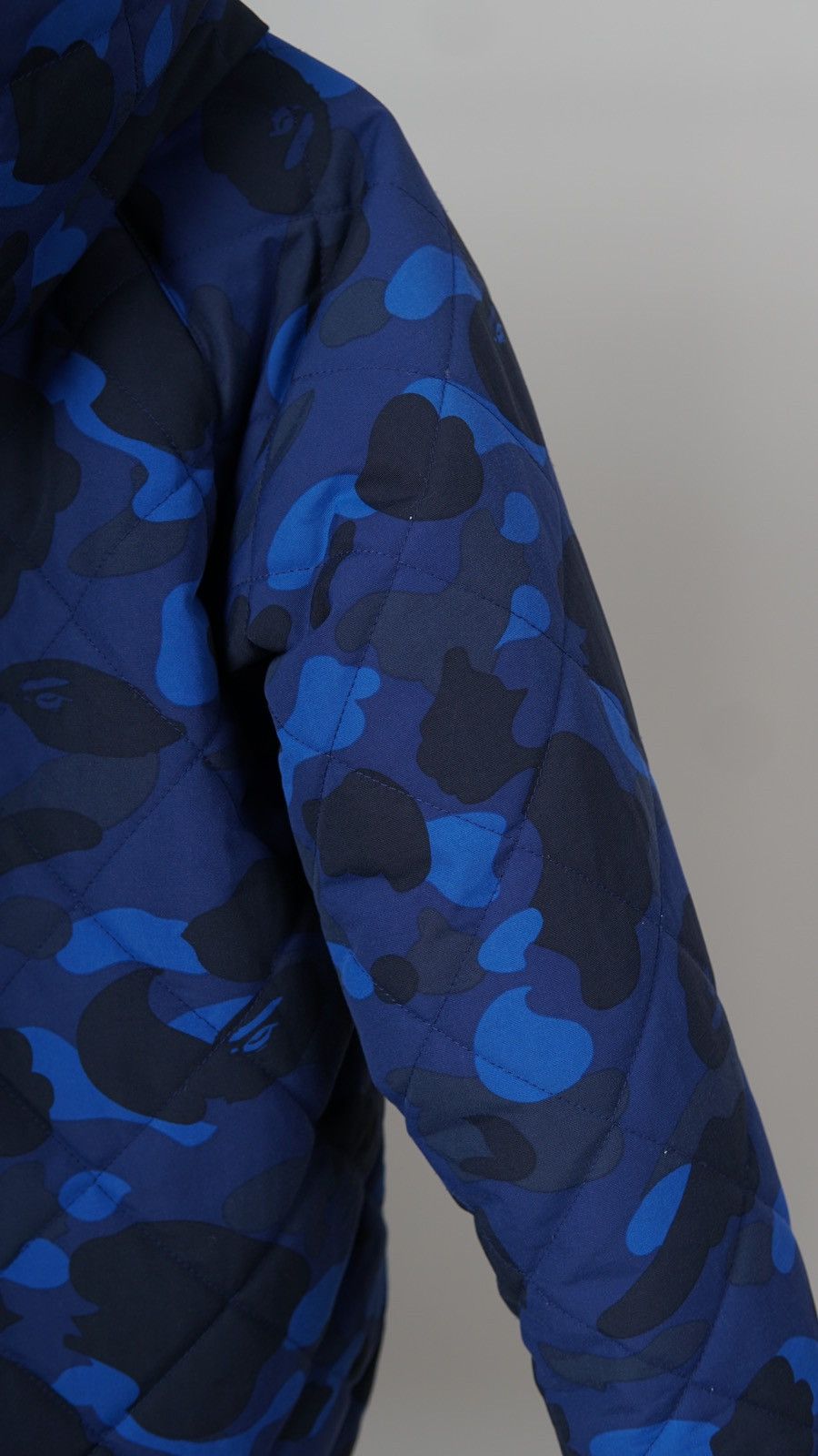 Bape Blue Camo Hoodie Down Jacket Size US M / EU 48-50 / 2 - 14 Thumbnail