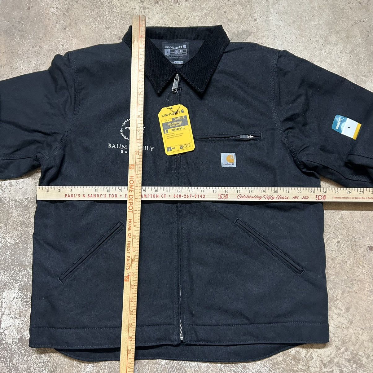 Carhartt × Vintage Carhartt Detroit style jacket size large black Size US L / EU 52-54 / 3 - 4 Thumbnail