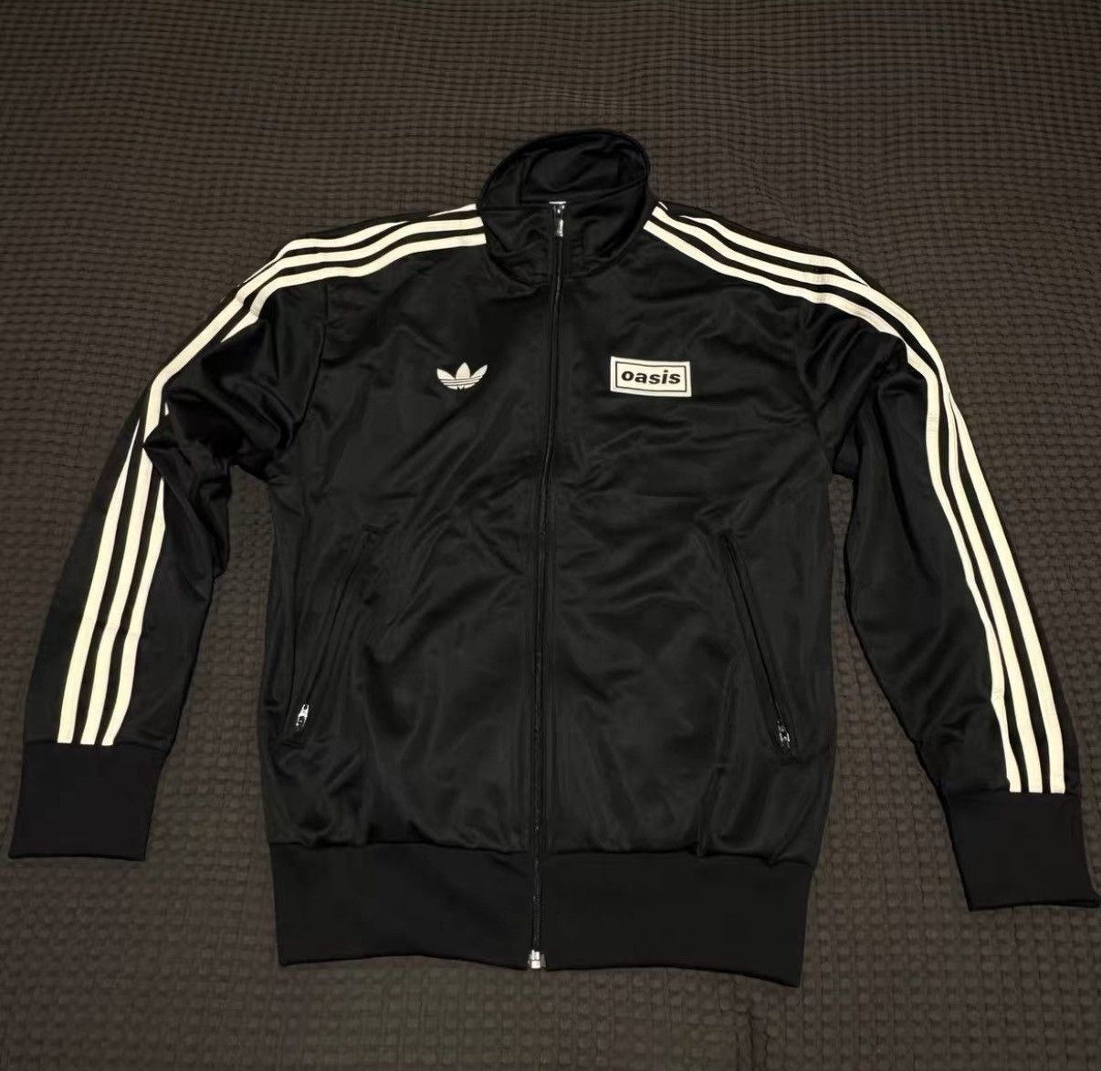 Adidas Oasis London Concert Limited Edition Zip-up Hoodie Size US M / EU 48-50 / 2 - 1 Thumbnail