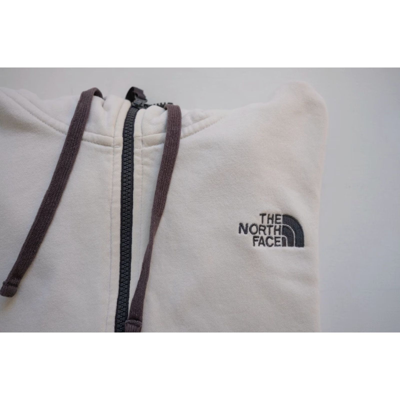 The North Face VINTAGE The North Face VTG Y2K OUTDOOR ZIP HOODIE SWEATSHIRT CHAIN STITCH BEIGE SZ XL Size US XL / EU 56 / 4 - 6 Thumbnail