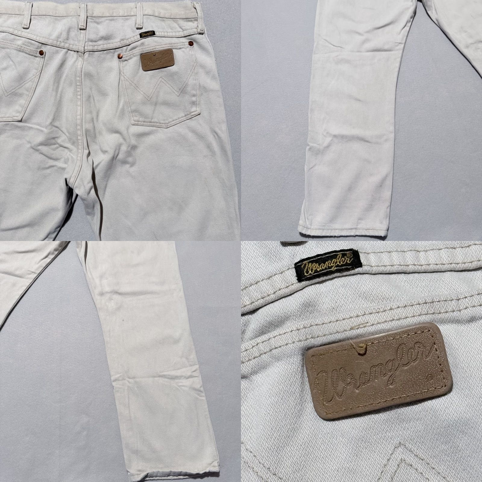Wrangler Wrangler Cowboy Cut Original Fit Jeans Men's Ivory Denim Classic Zip Fly 38X30 Size US 38 / EU 54 - 8 Thumbnail