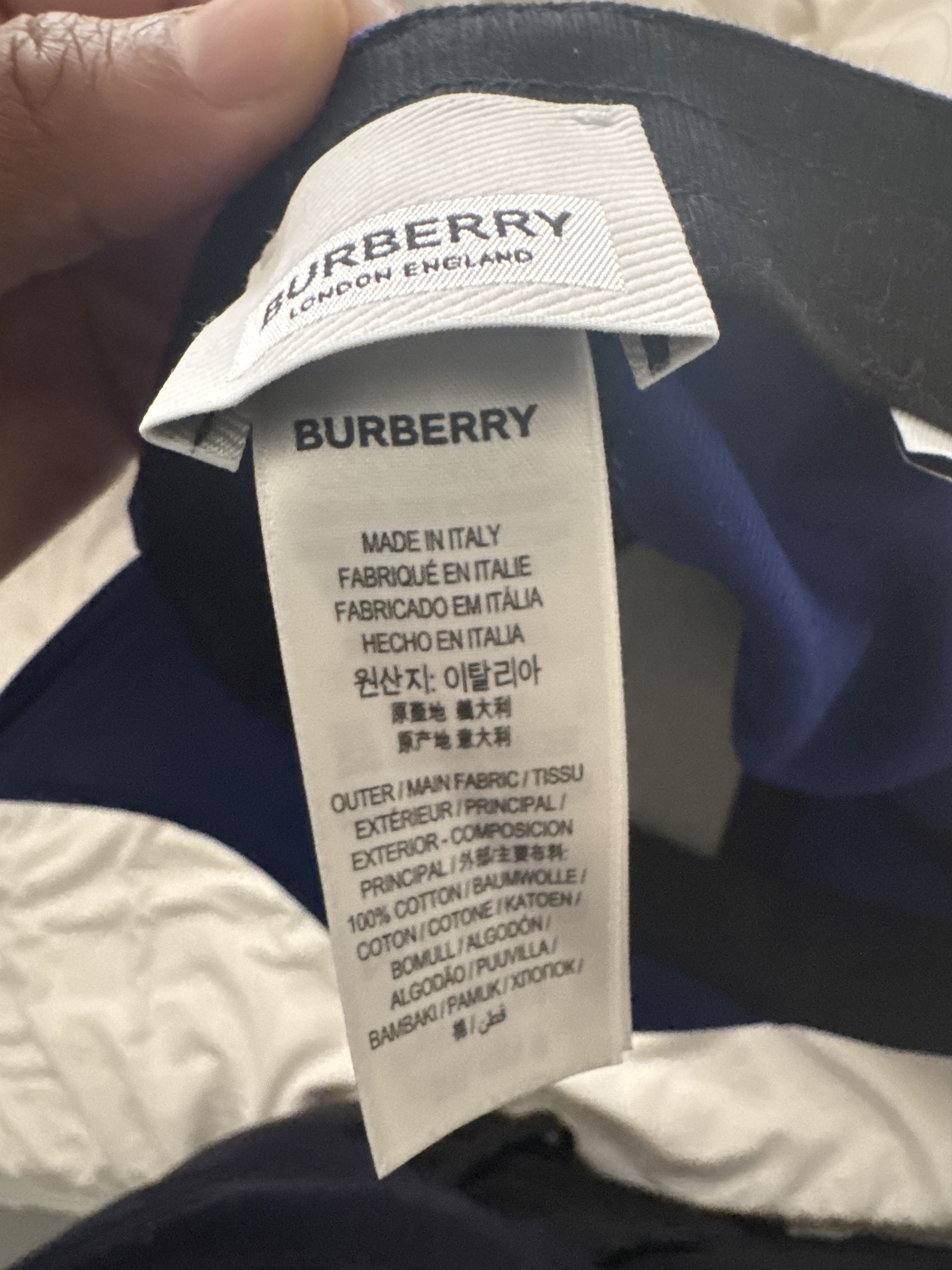 Burberry Burberry Horseferry Logo Baseball Cap XL Size ONE SIZE - 4 Thumbnail