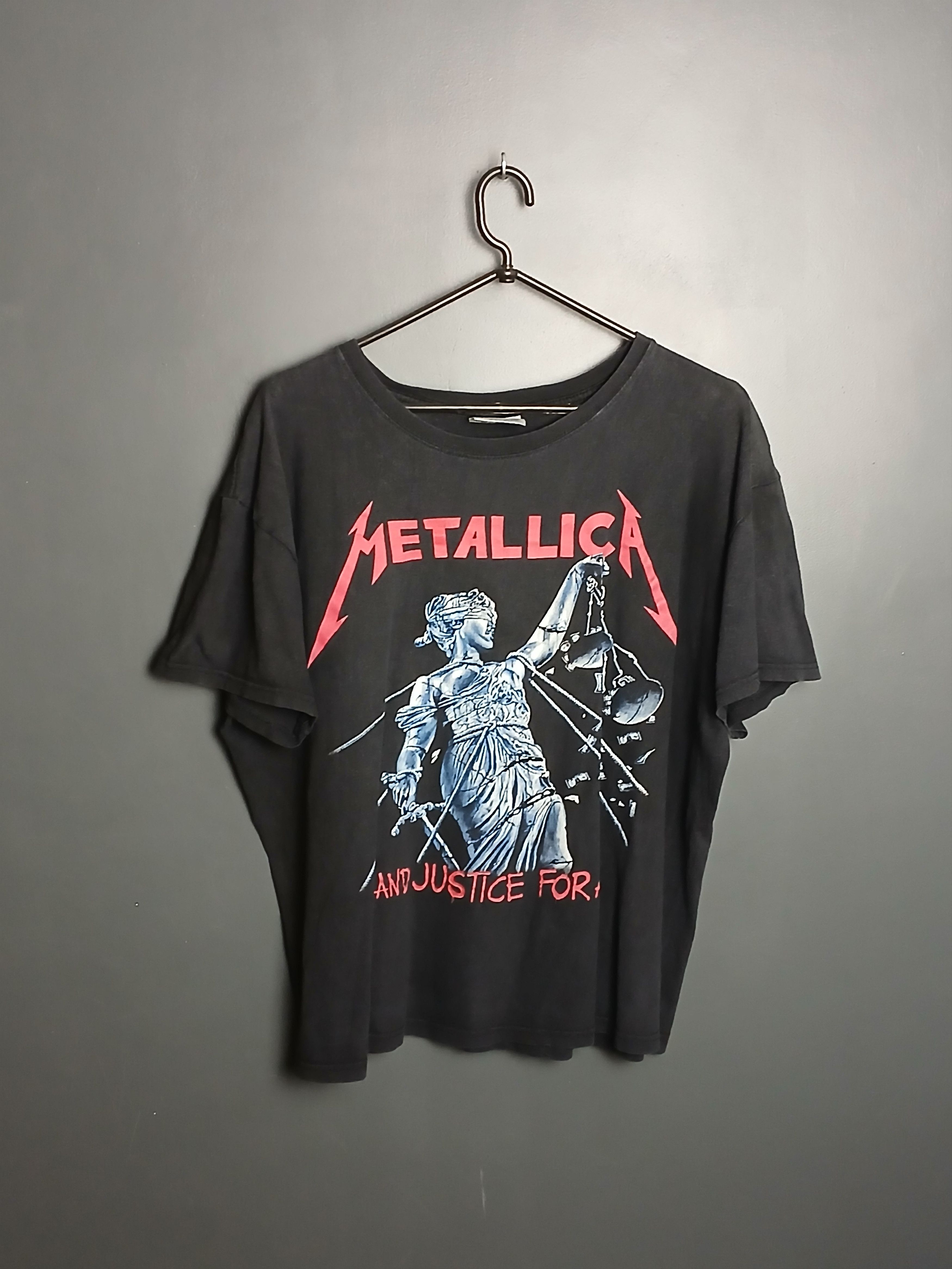 Band Tees × Metallica Metallica And Justice For All T-Shirt Size US XXL / EU 58 / 5 - 1 Thumbnail
