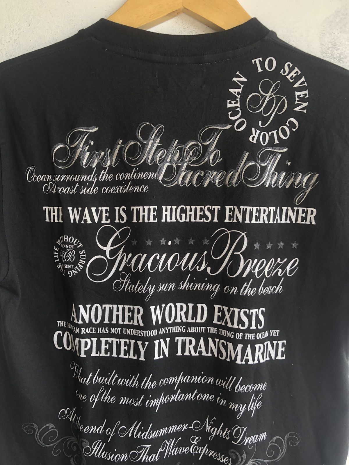 Hysteric Glamour Japan Gothic Poem Signal Point Rock Punk Style Size US L / EU 52-54 / 3 - 6 Thumbnail