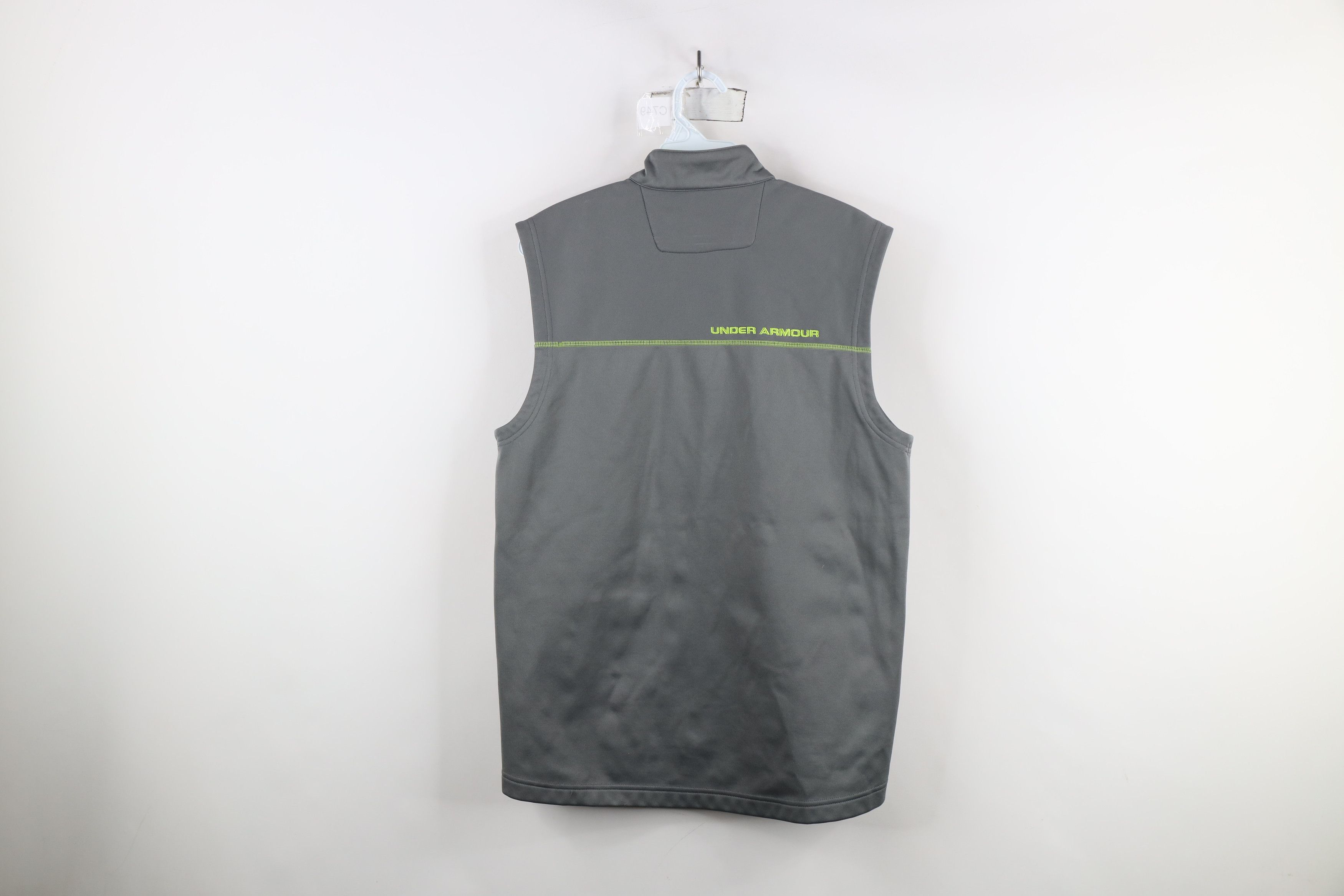 Under Armour × Vintage Under Armour Fleece Lined Sleeveless Full Zip Vest Jacket Size US S / EU 44-46 / 1 - 13 Thumbnail