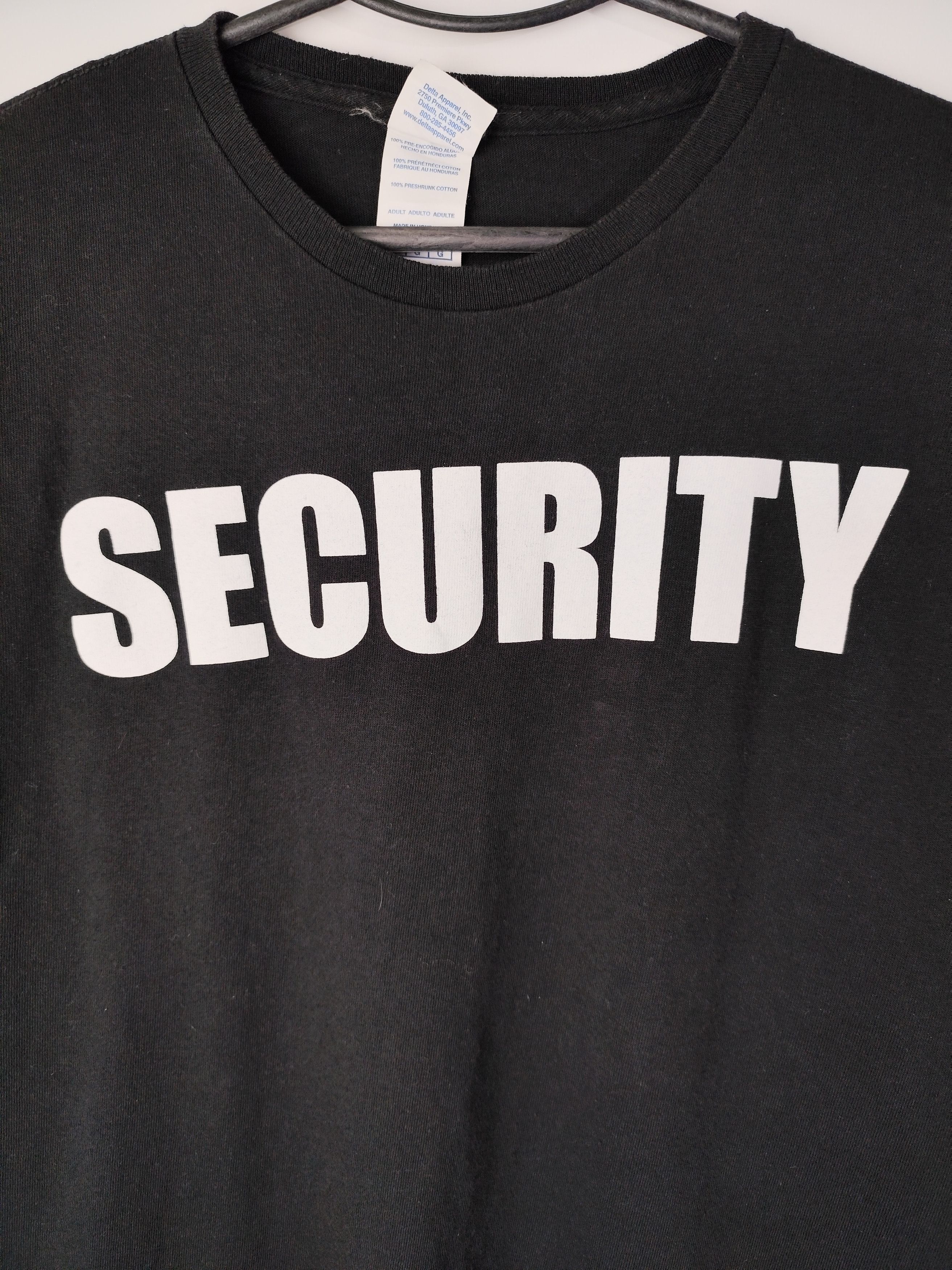 Japanese Brand × Vintage Vintage streetwear y2k sk8 Security T-Shirt Kanye West Style Size US L / EU 52-54 / 3 - 2 Thumbnail