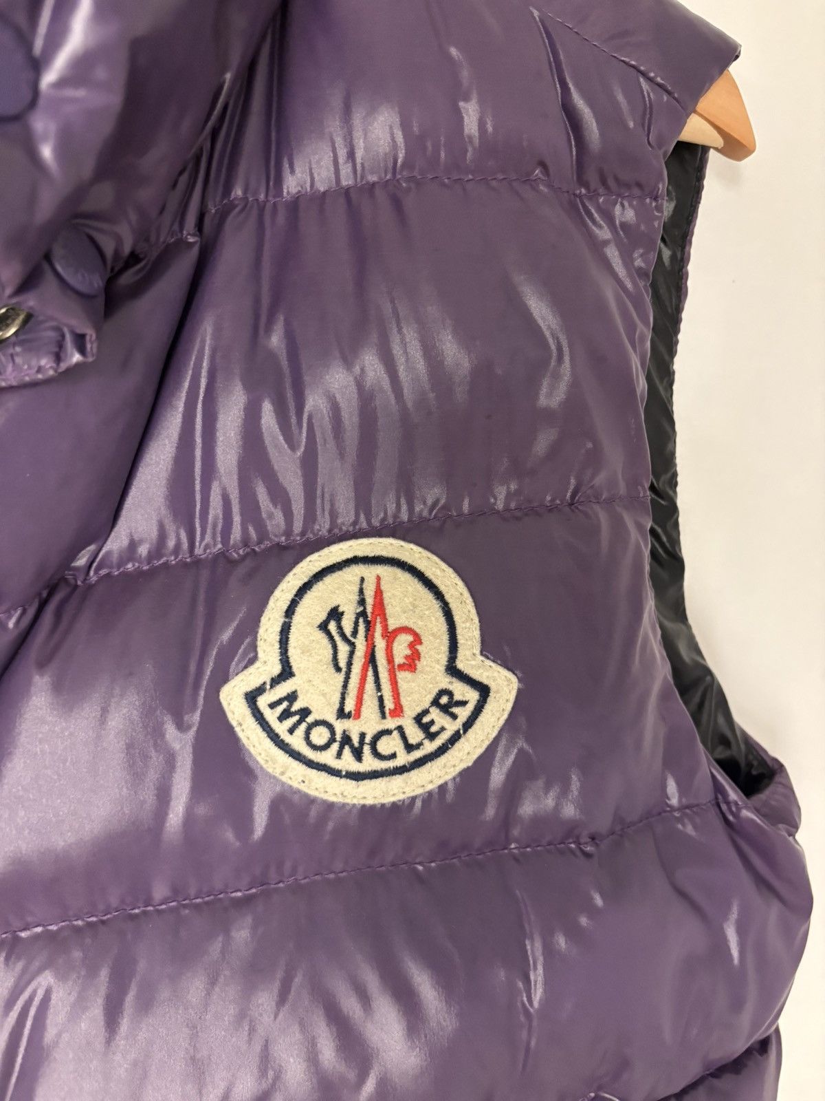 Moncler Purple Big Badge Moncler Tib Size US S / EU 44-46 / 1 - 4 Thumbnail