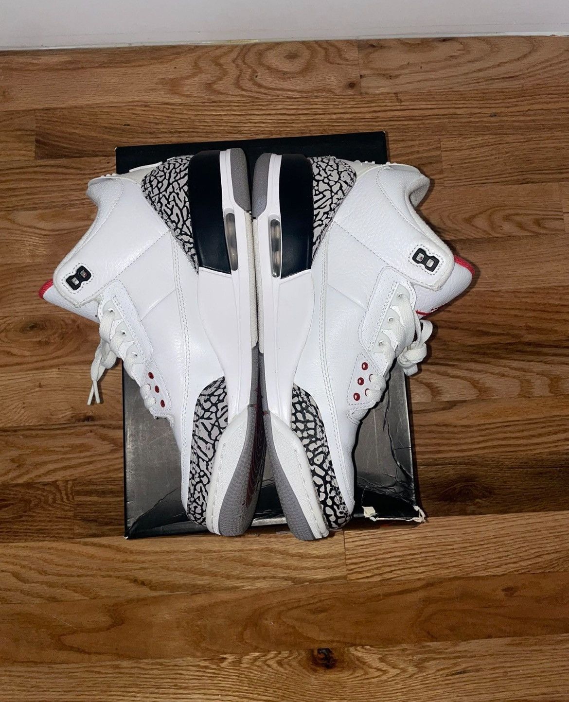 Jordan Brand Jordan 3 Retro White Cement '88 Dunk Contest Size US 9.5 / EU 42-43 - 5 Thumbnail