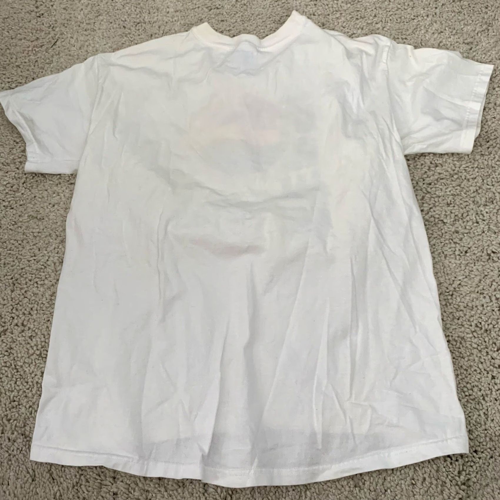 Hanes VINTAGE Pepsi T-Shirt Mens Large White Knit Logo 100% Cotton Hanes USA Made 1990s 90s Logo Tee Size US L / EU 52-54 / 3 - 5 Thumbnail