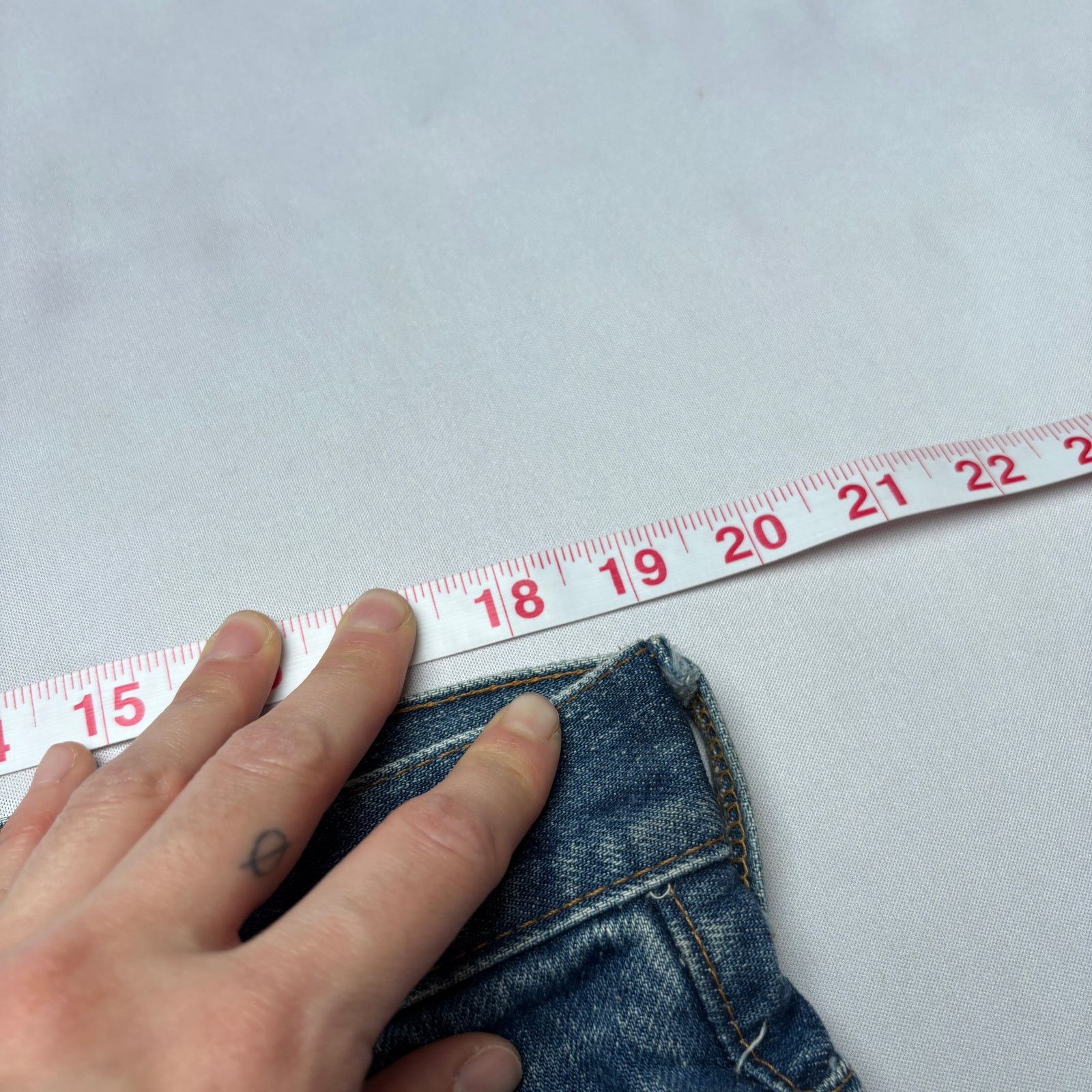 Levi's Vintage 70s Levi's 517 0217 Jeans Men's 36x28 Talon Flare Size US 36 / EU 52 - 5 Thumbnail