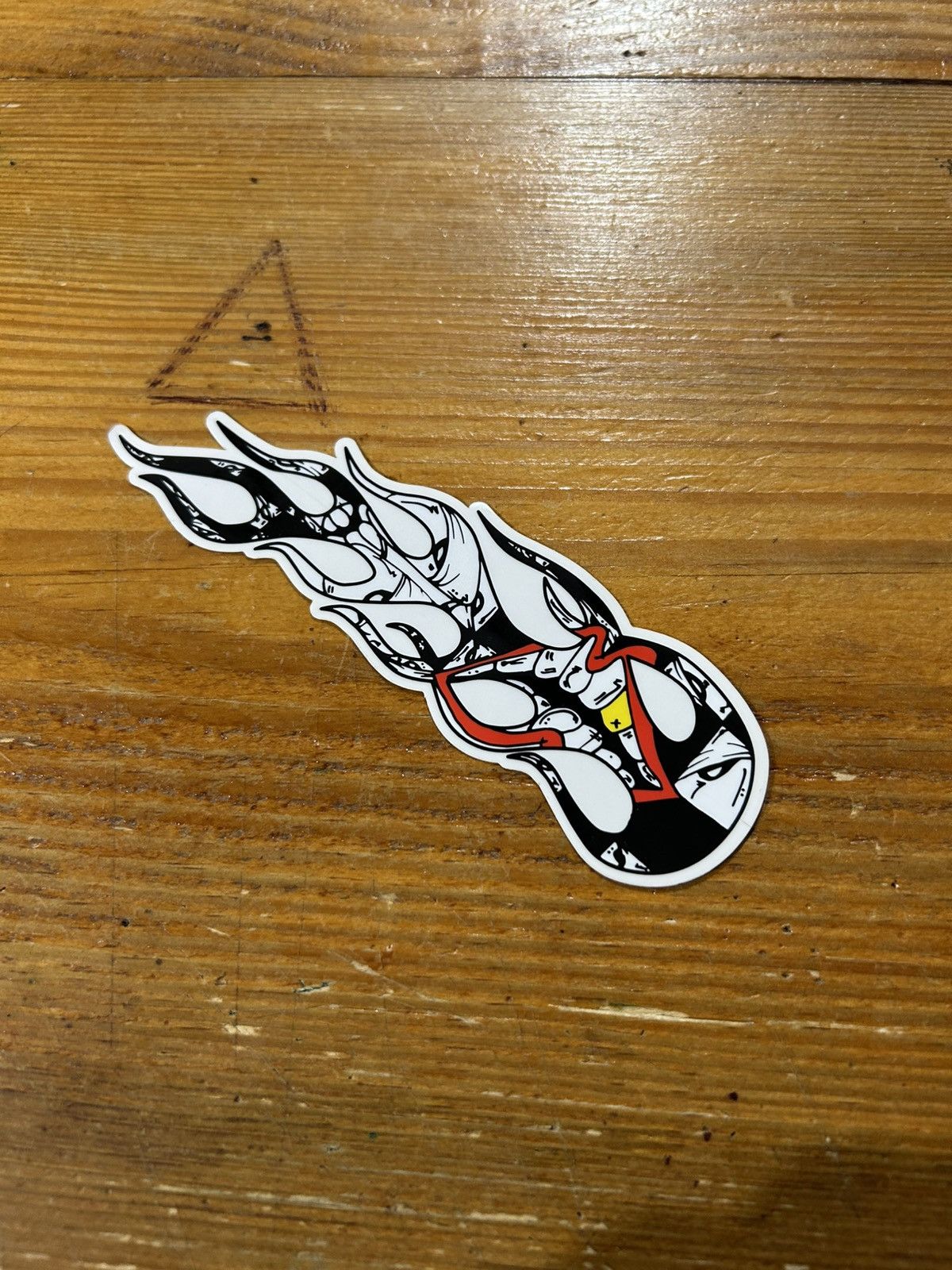 Chrome Hearts Chrome Hearts Matty Boy Flame Lip Sticker Size ONE SIZE - 1 Thumbnail