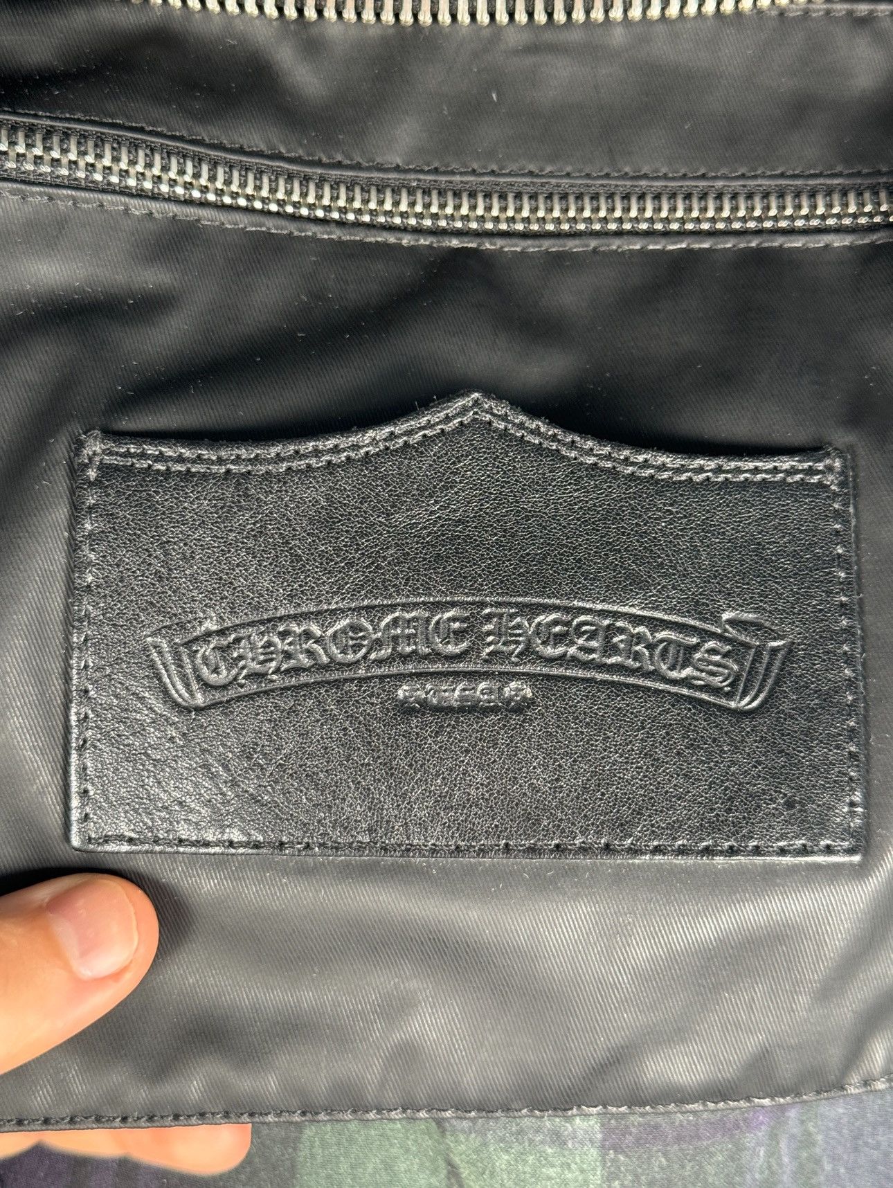 Chrome Hearts ULTIMATE GRAIL🏁EARLY 2000'S PLAID CROSS PATCH MOTO BACKPACK Size ONE SIZE - 25 Thumbnail