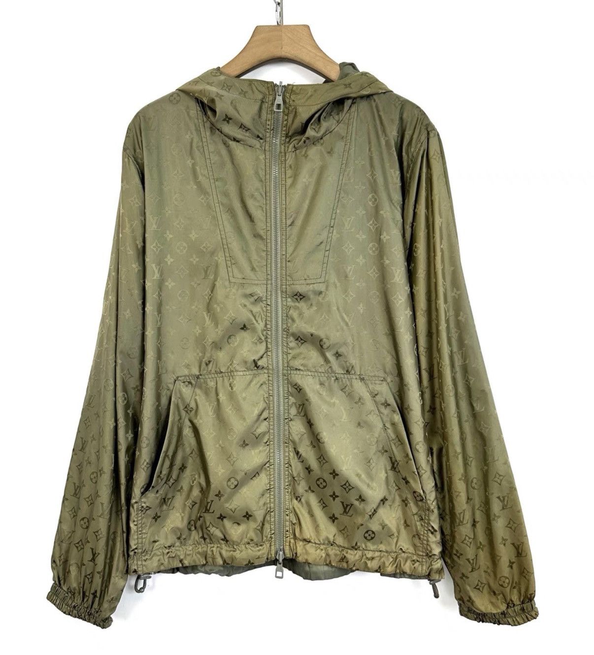 Louis Vuitton Louis Vuitton Nylon Reversible Jacket Windbreaker K12 Size US M / EU 48-50 / 2 - 1 Thumbnail