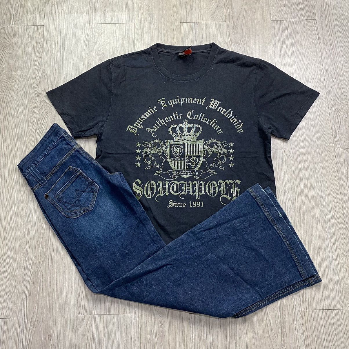 If Six Was Nine × Japanese Brand × Le Grande Bleu (L.G.B.) BUNDLE DEALS ! SouthPole Tees + Wrangler Flare jeans Size US 30 / EU 46 - 1 Thumbnail