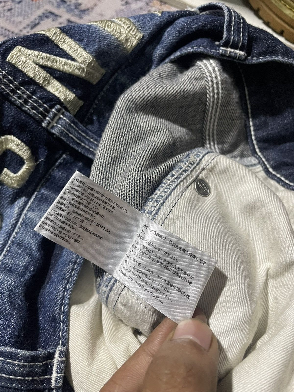 Vanson Leathers Y2K Denim Pants ⓒ2014 Vanson Leathers X Felix The Cat Size US 30 / EU 46 - 12 Thumbnail